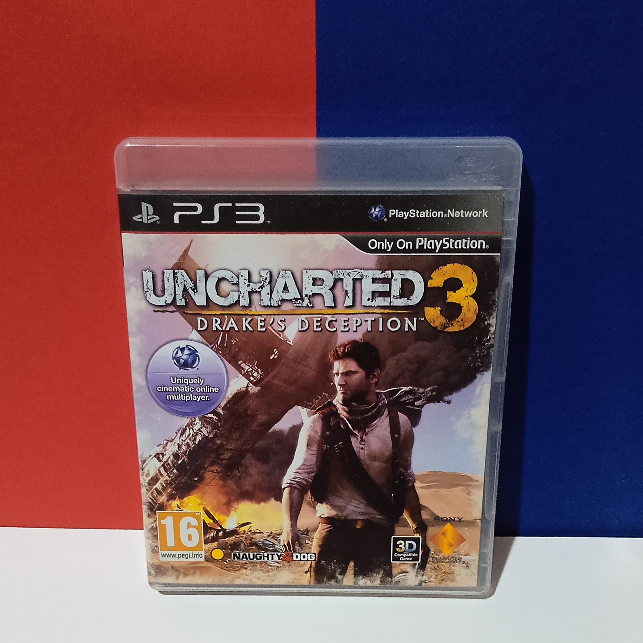 بازی PS3 Uncharted 3 اورجینال پلی استیشن 3