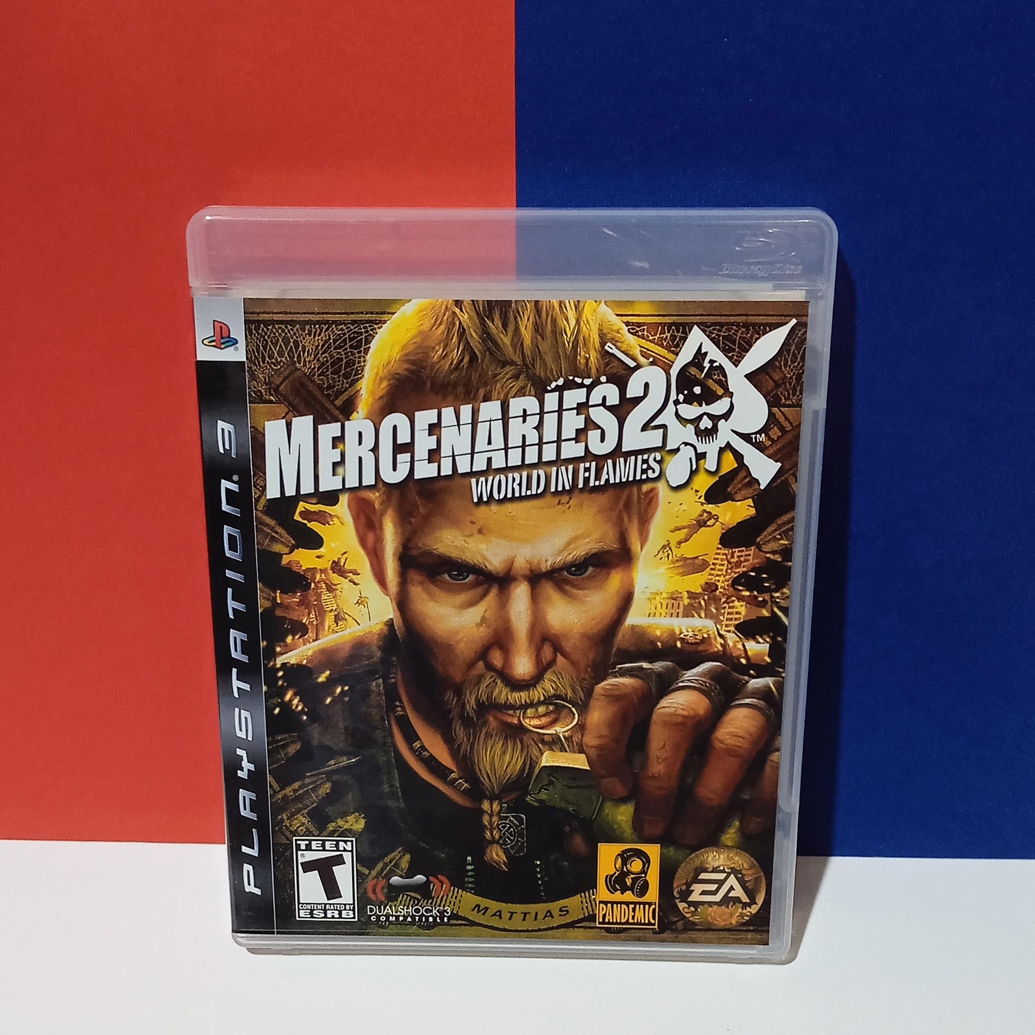 بازی PS3 Mercenaries 2 اورجینال پلی استیشن 3