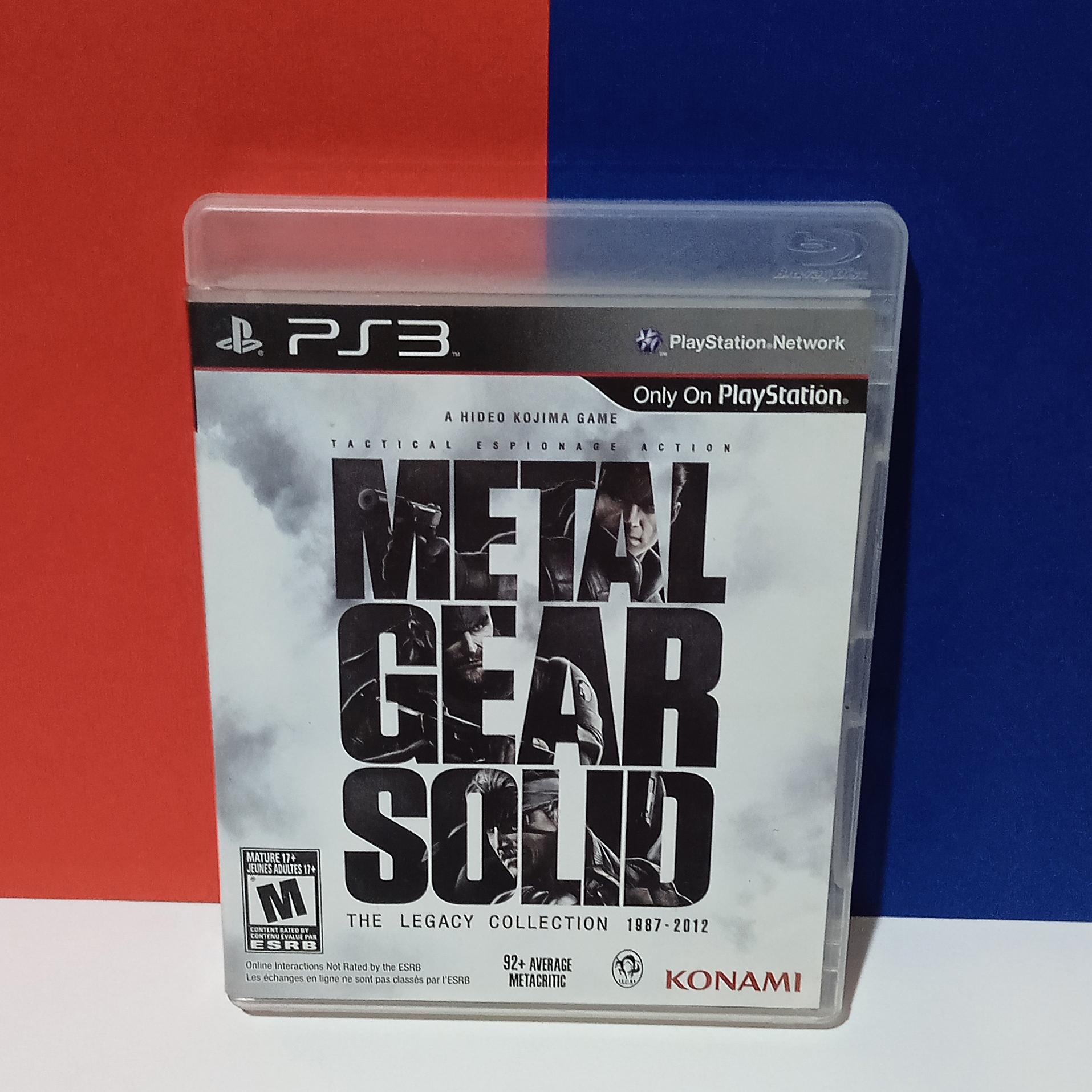 بازی PS3 Metal Gear Solid The Legacy Collection