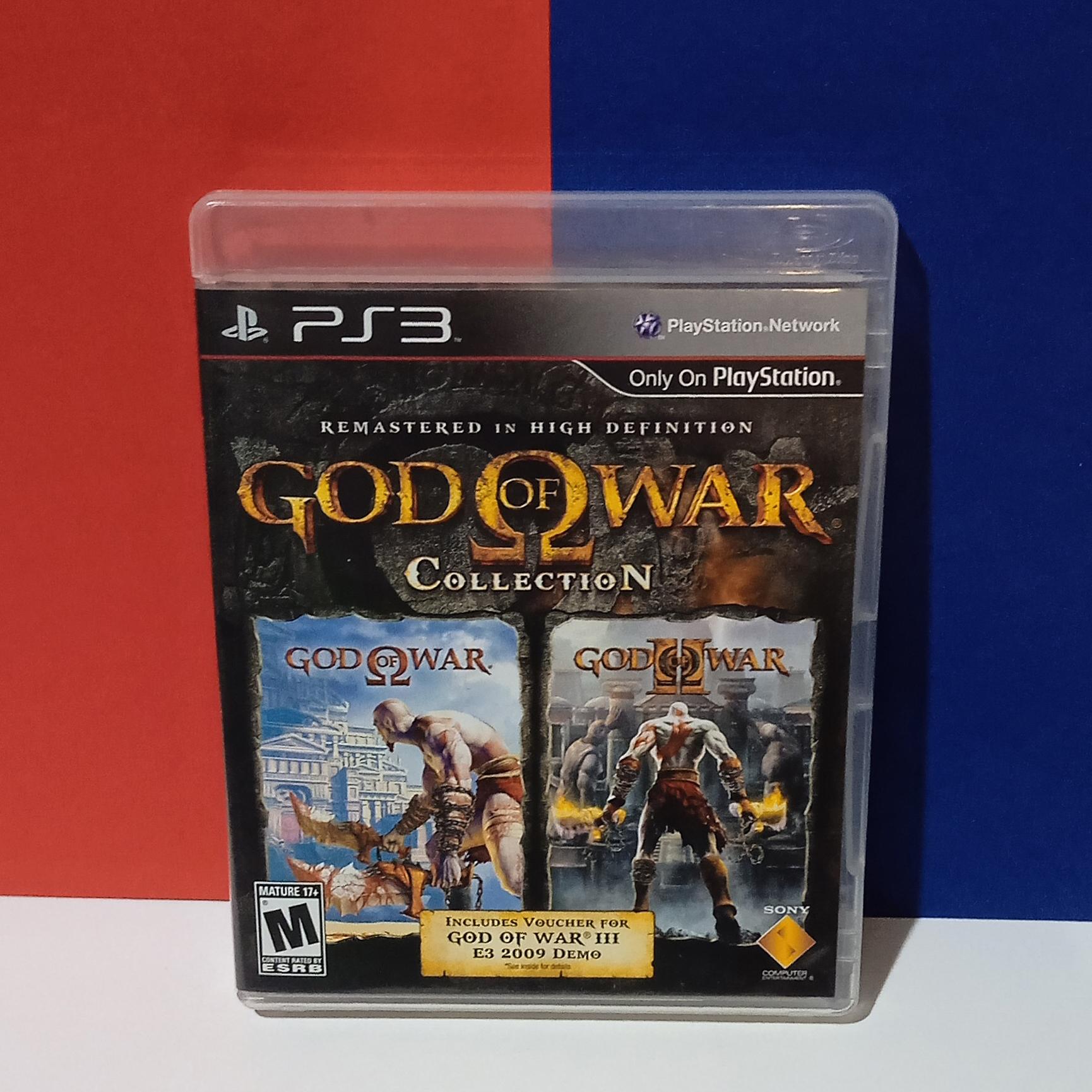 بازی PS3 God of War Collection اورجینال پلی 3
