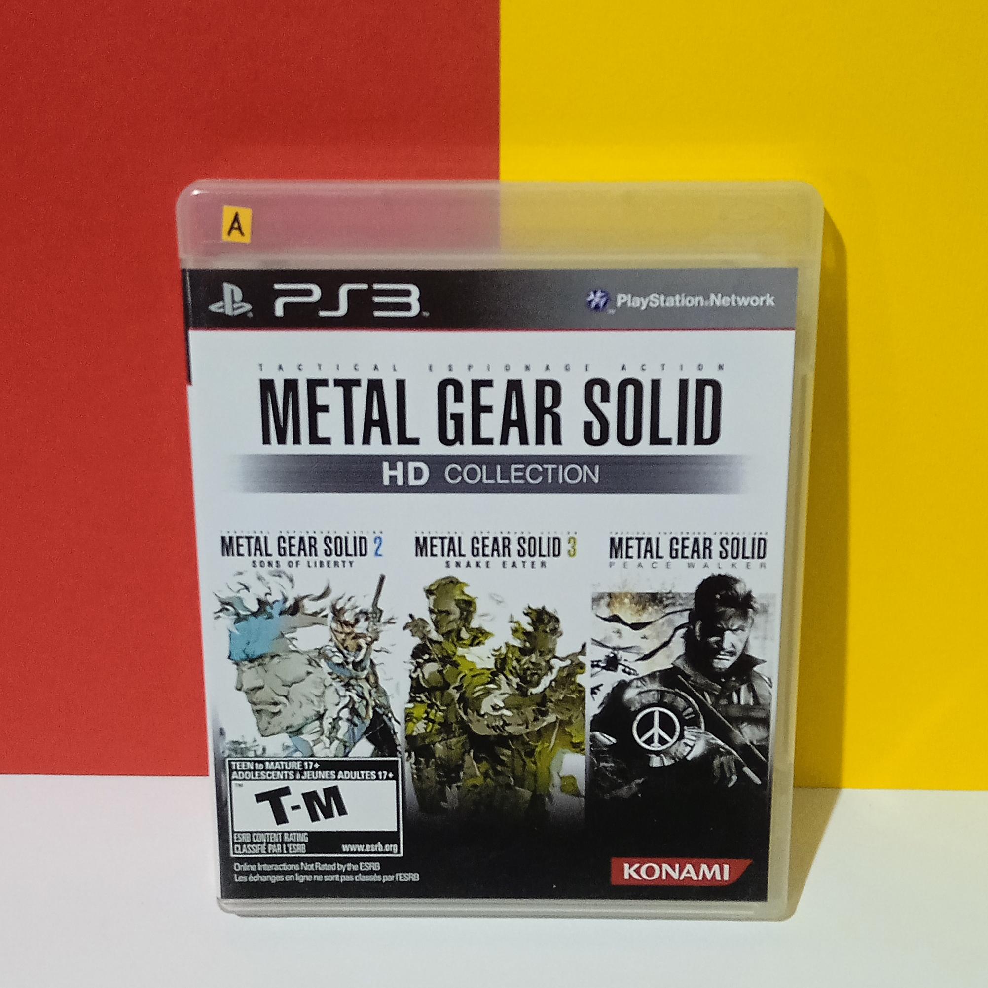 بازی PS3 Metal Gear Solid HD Collection اورجینال A