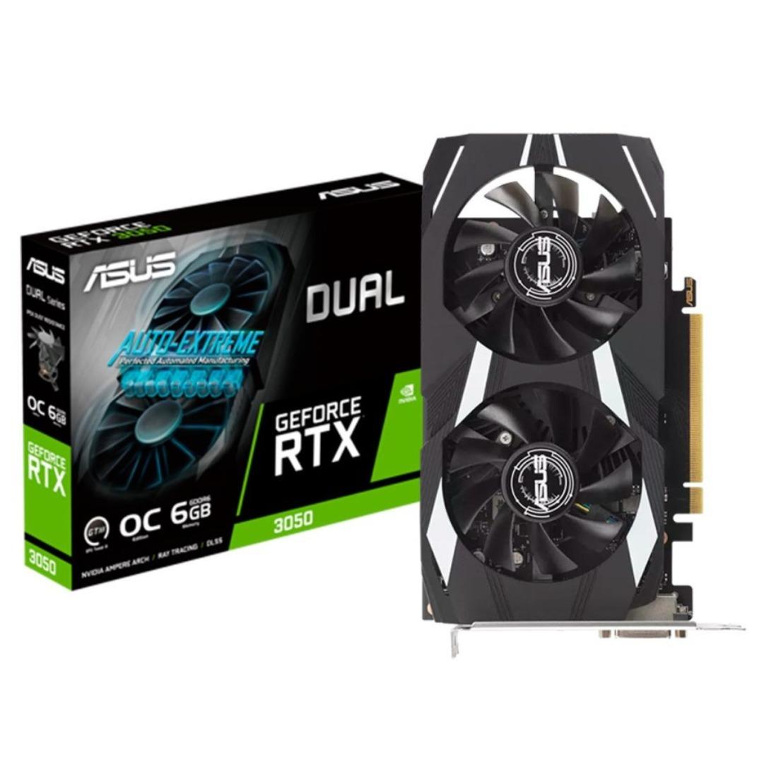 کارت گرافیک ASUS RTX 3050 OC Edition 6GB GDDR6