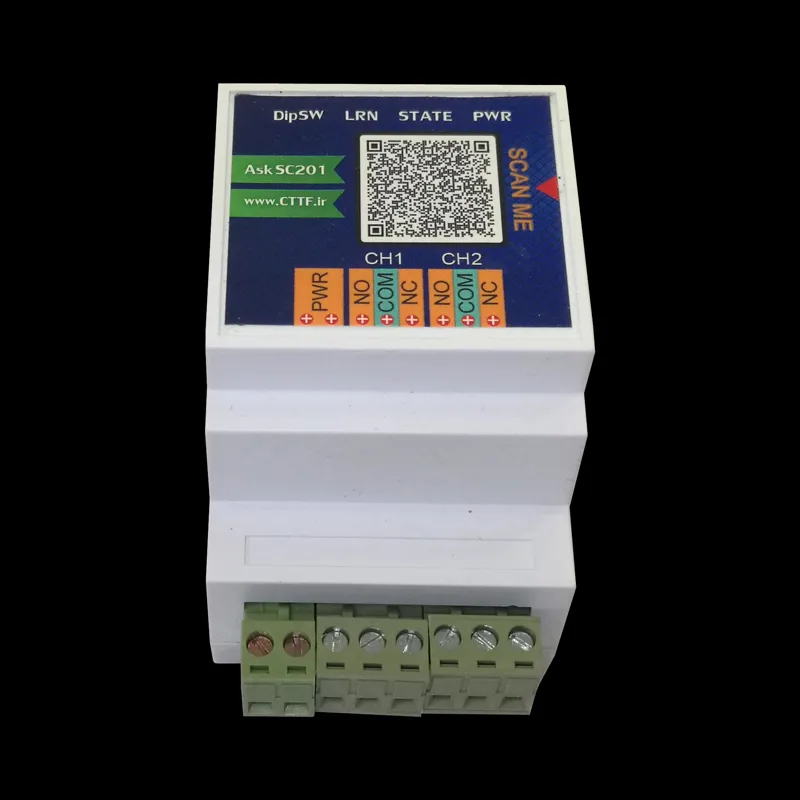 گیرنده دو کانال ASK 433MHZ مدل SC201