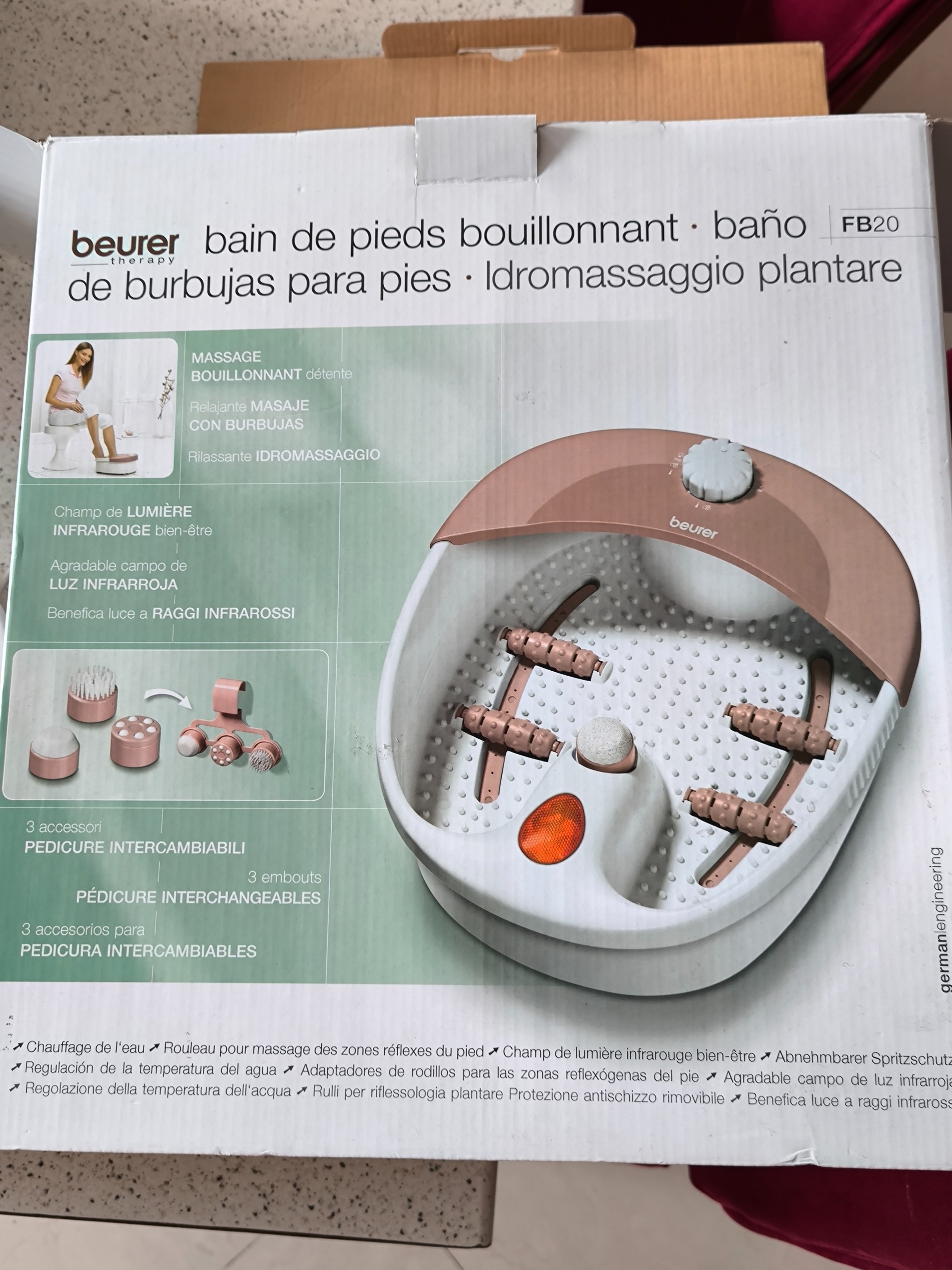 ماساژور پا بیورر FB20