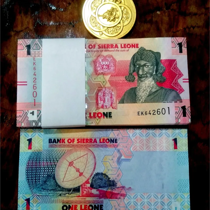 اسکناس 1 لئون سیرالئون 1 جفت