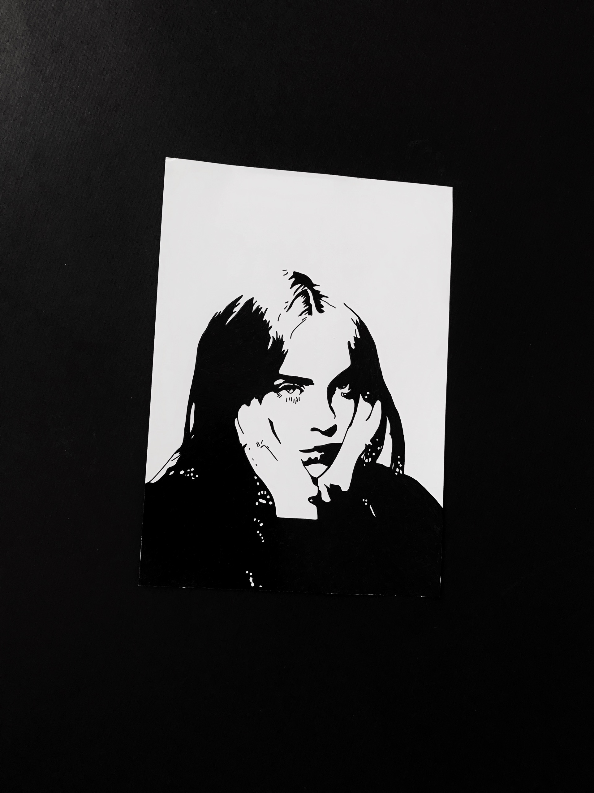 نقاشی پوستری بیلی آیلیش