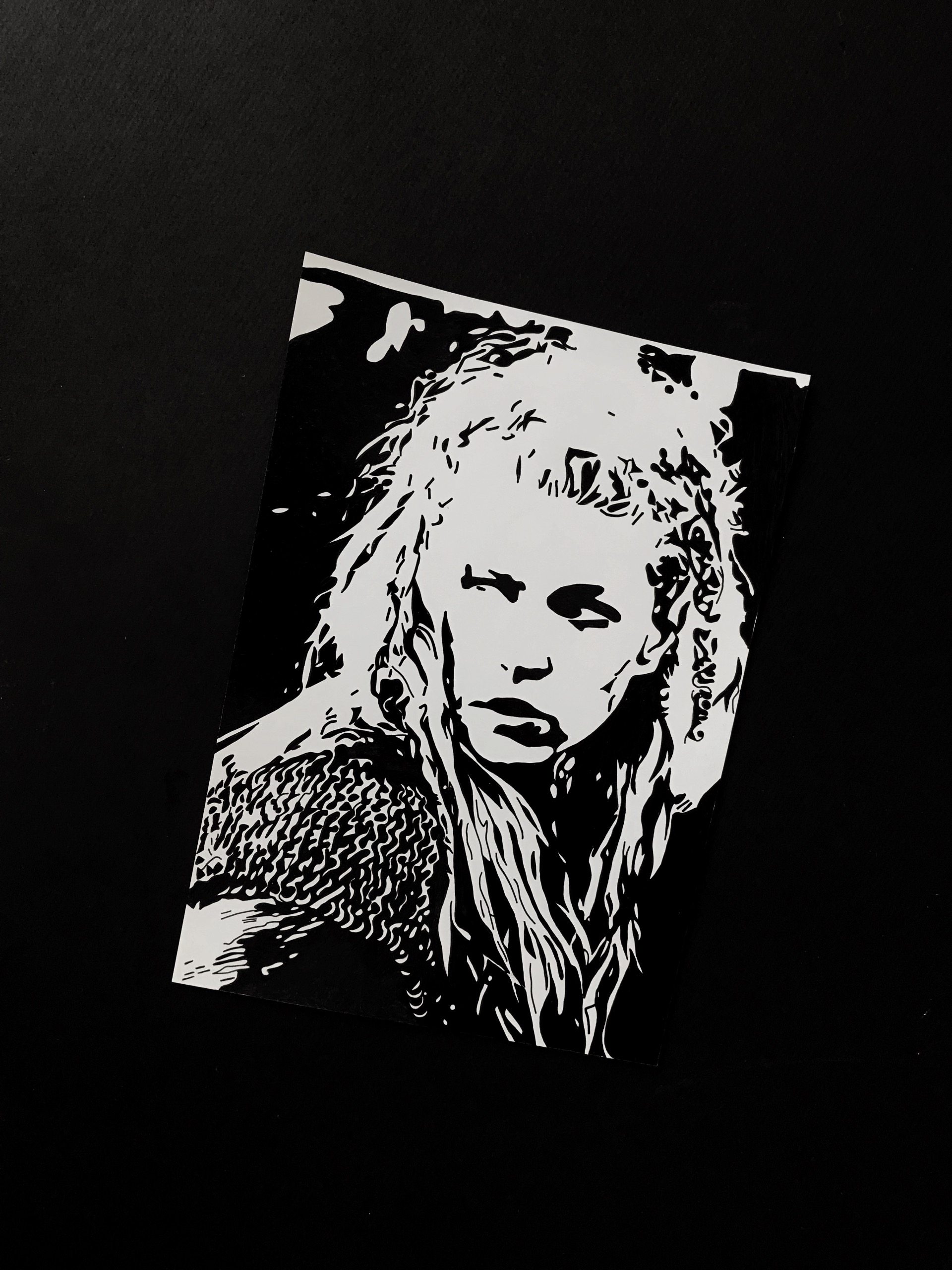 نقاشی پوستری لاگرتا وایکینگ