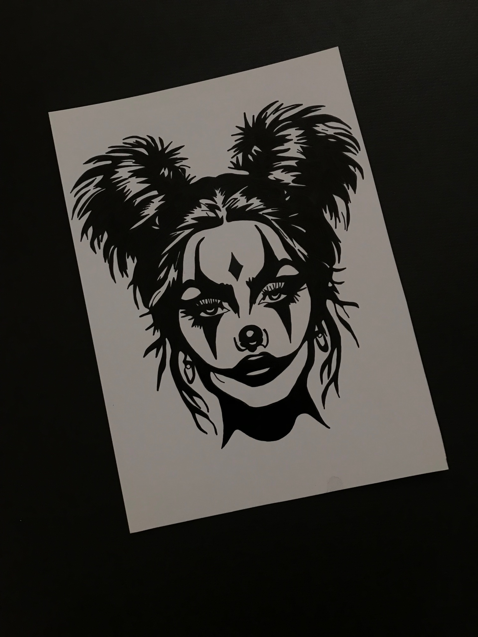 نقاشی پوستری هارلی کویین