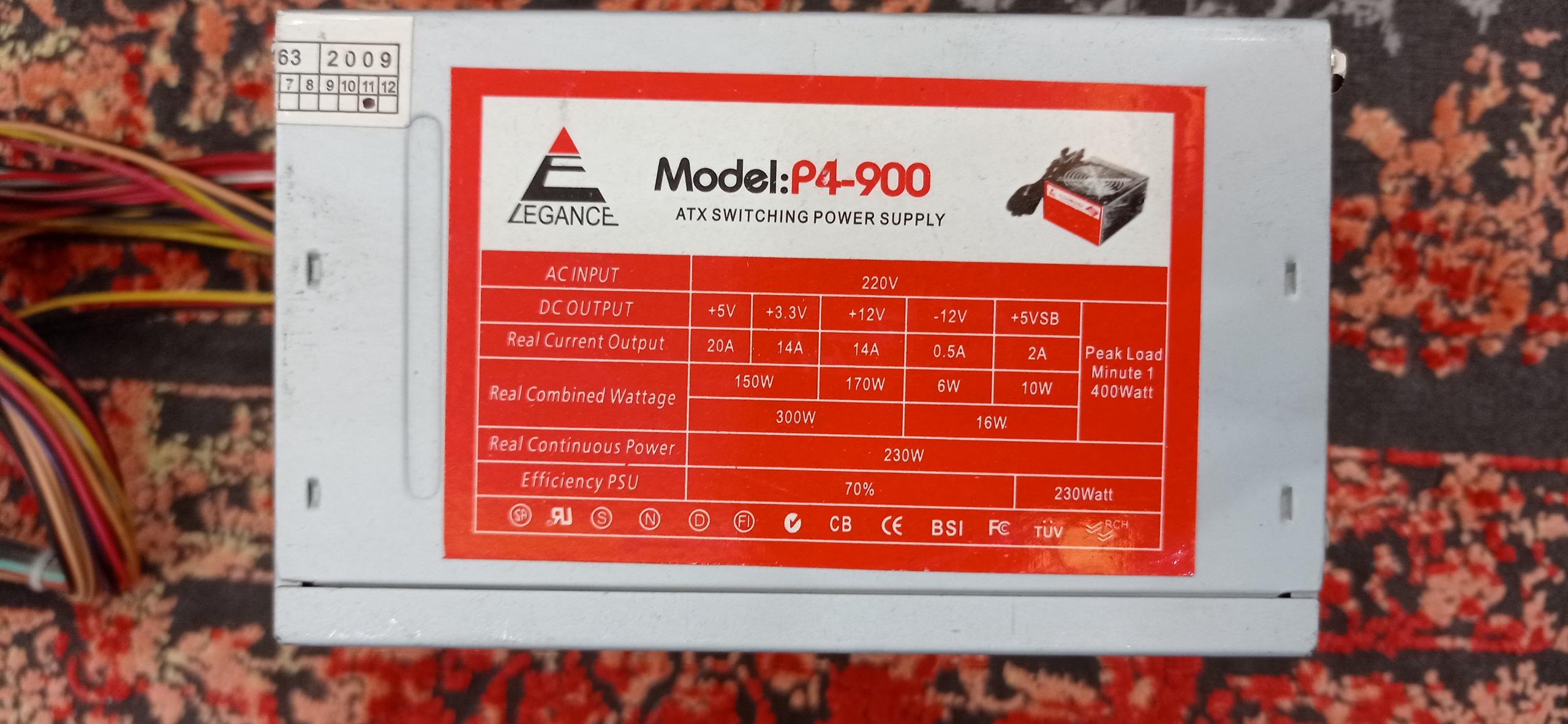 پاور 20پین  230W