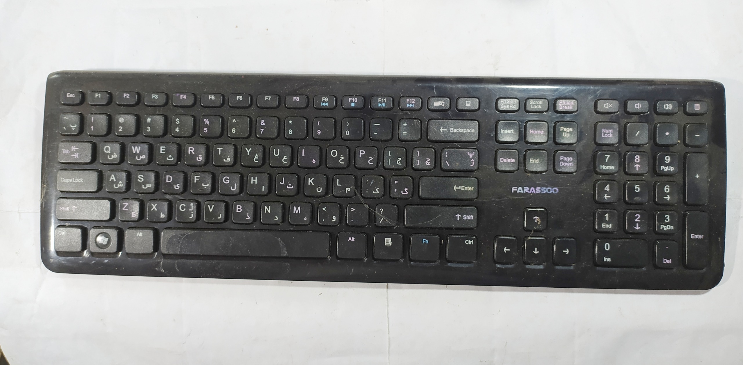 کیبورد کامپیوتر معیوب