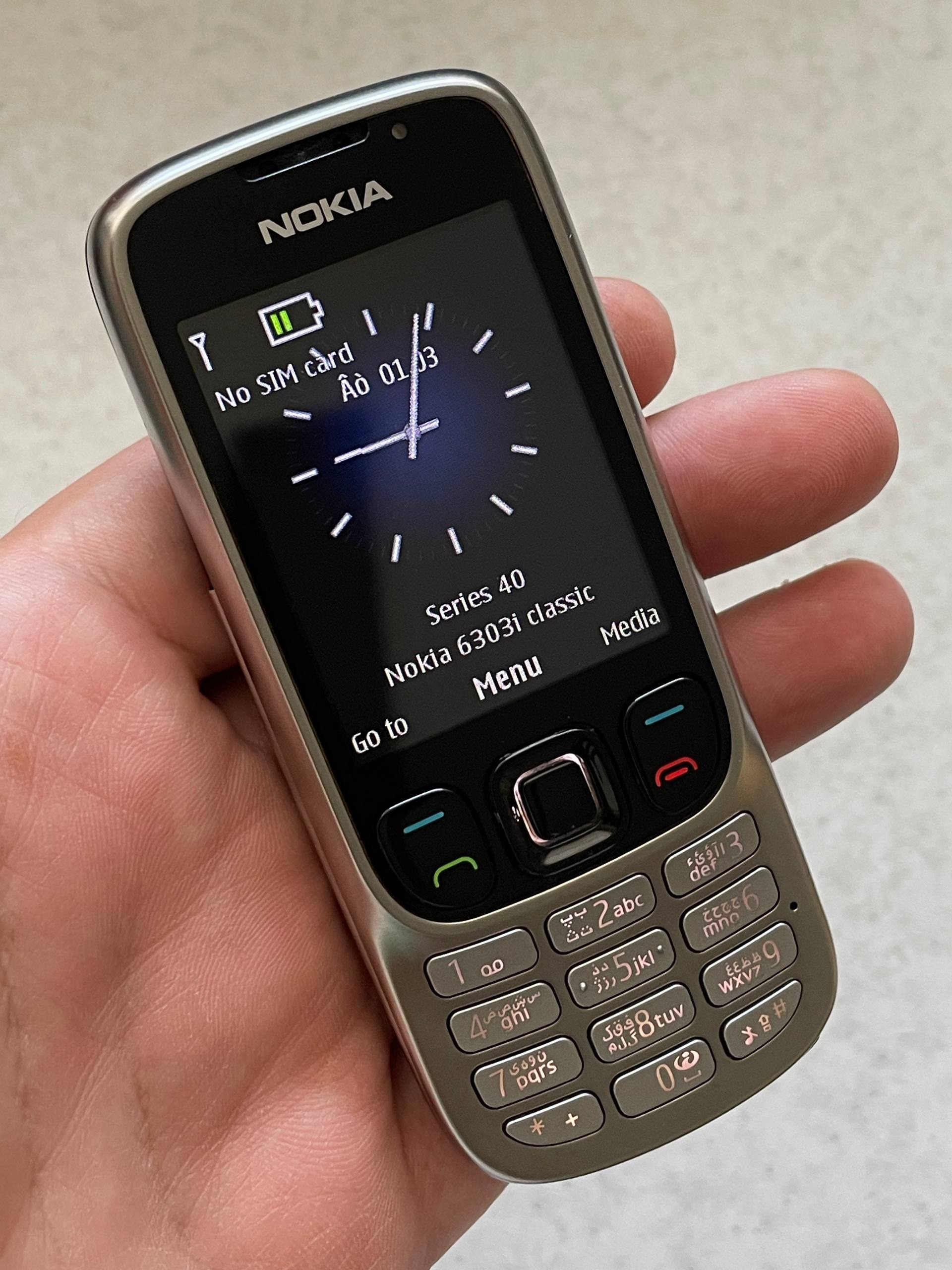 نوکیا 6303 درحدنو با جعبه ، کلکسیونی