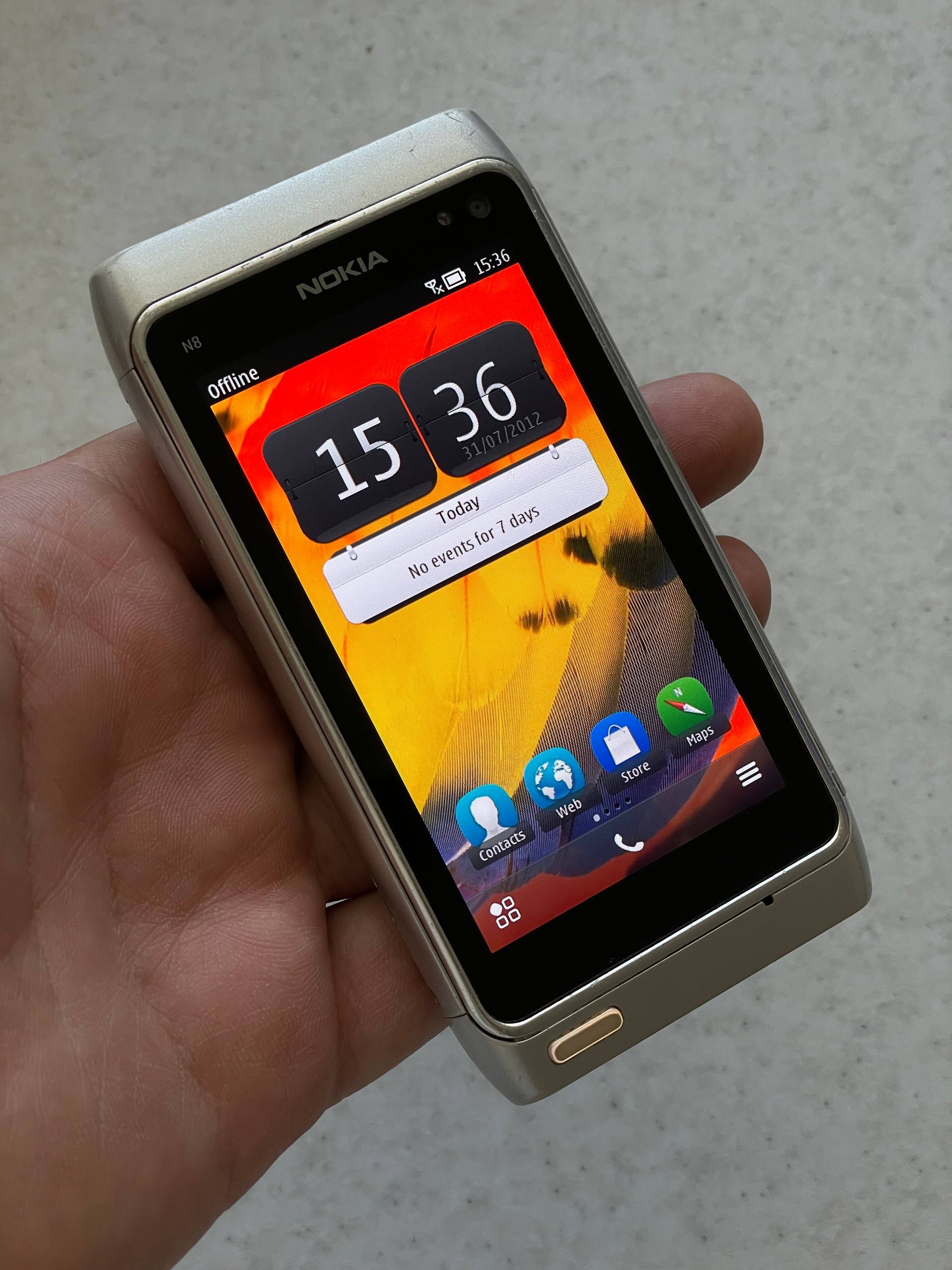 نوکیا N8 نوستالژیک شاهکار دوربین