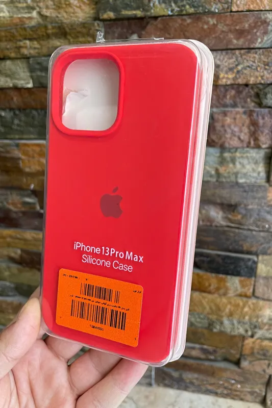 کاور silicon case باکیفیت آیفون 13 پرومکس