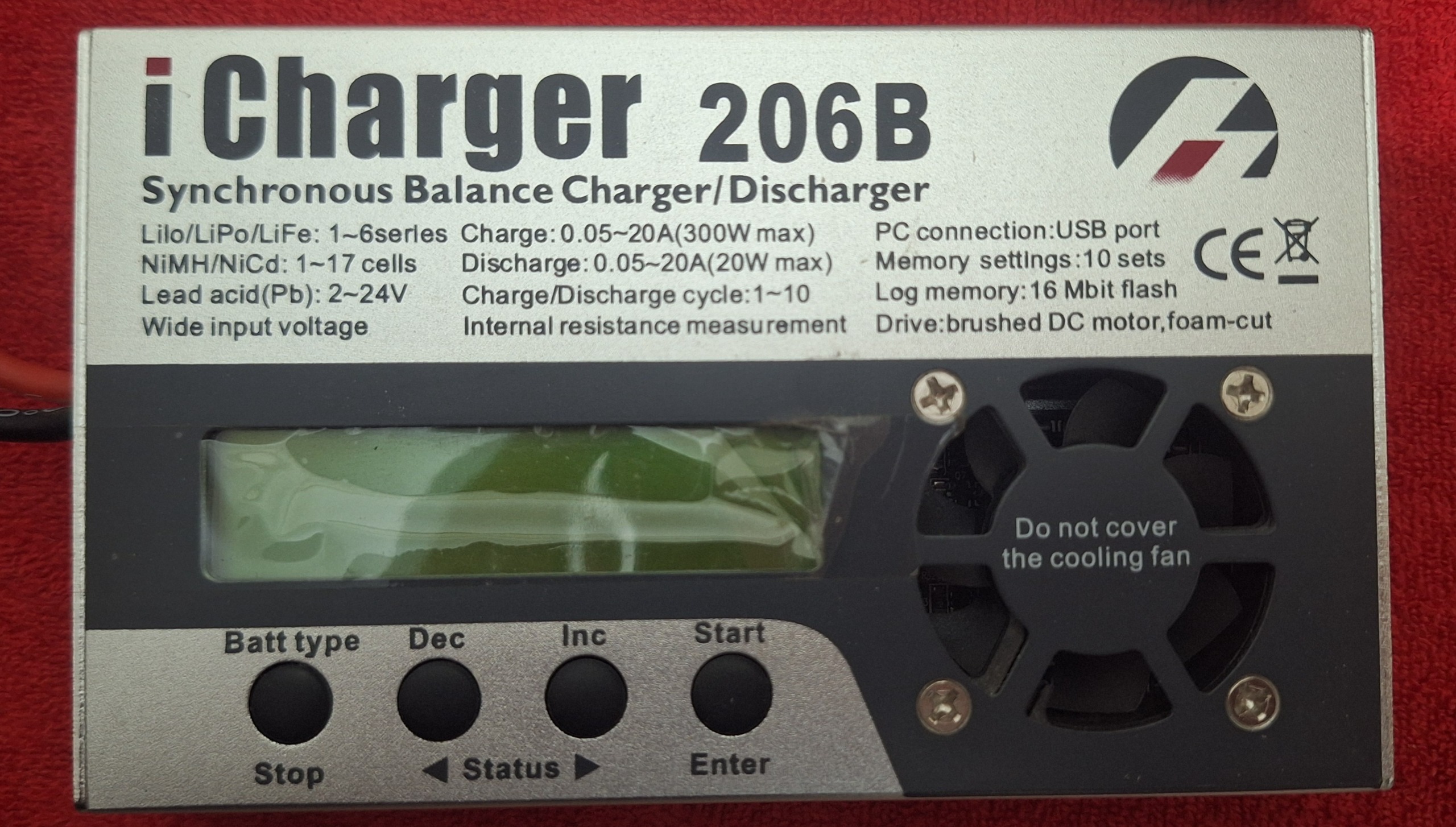 شارژر لیتیوم پلیمر  i charger 206B