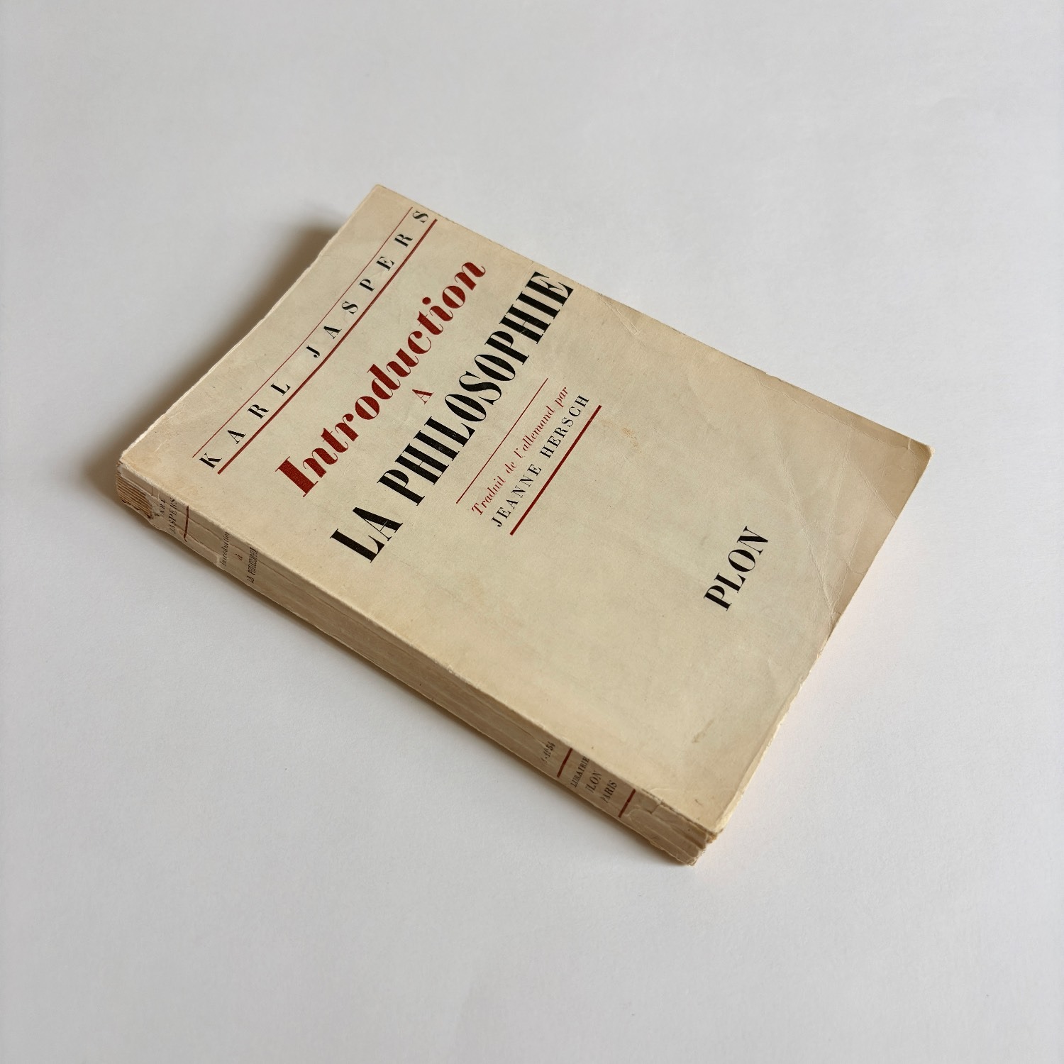 Introduction A La Philosophie Karl Jaspers