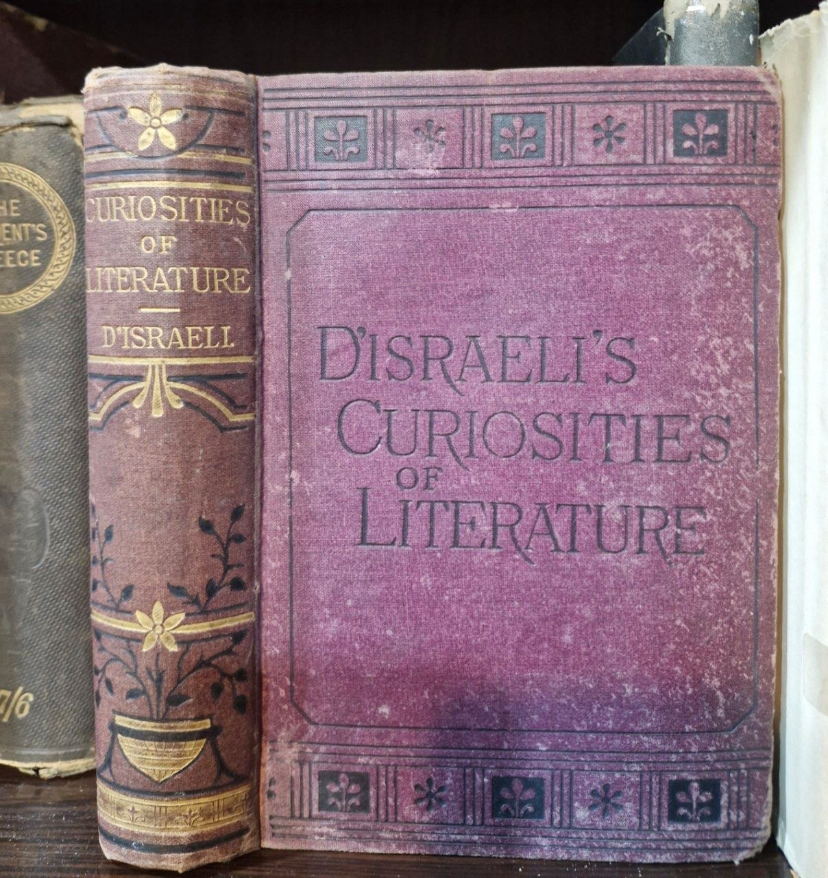 Curiosities of Literature (کلکسیونی، چاپ قرن 19)