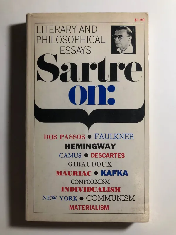 Literary and Philosophical Essays Jean Paul Sartre