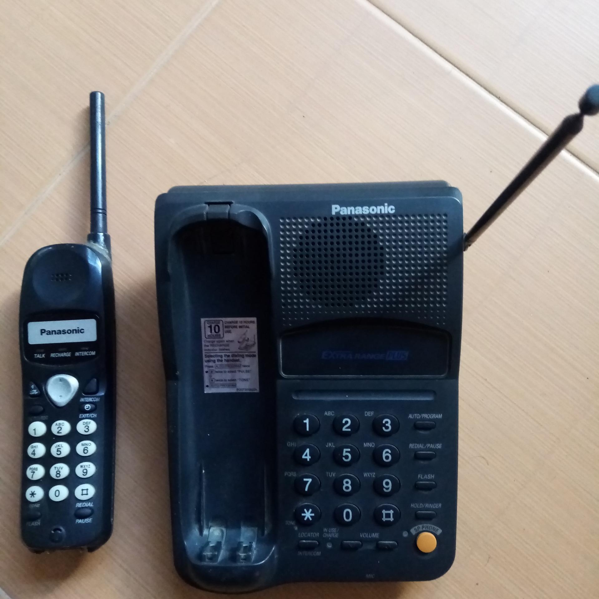 گوشی تلفن بی سیم پاناسونیک مدل KX-TC1121BXB