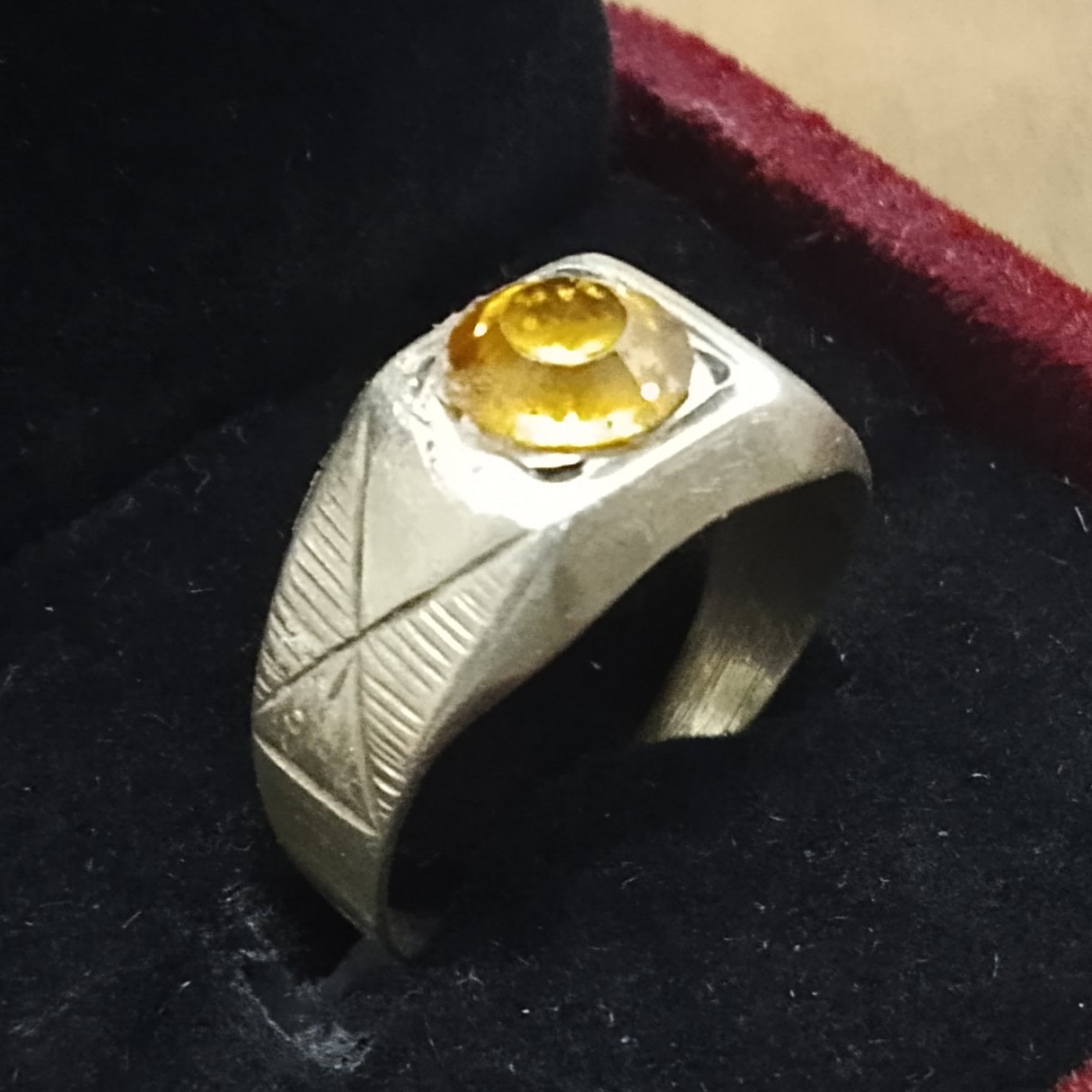 انگشتر نقره زیبا