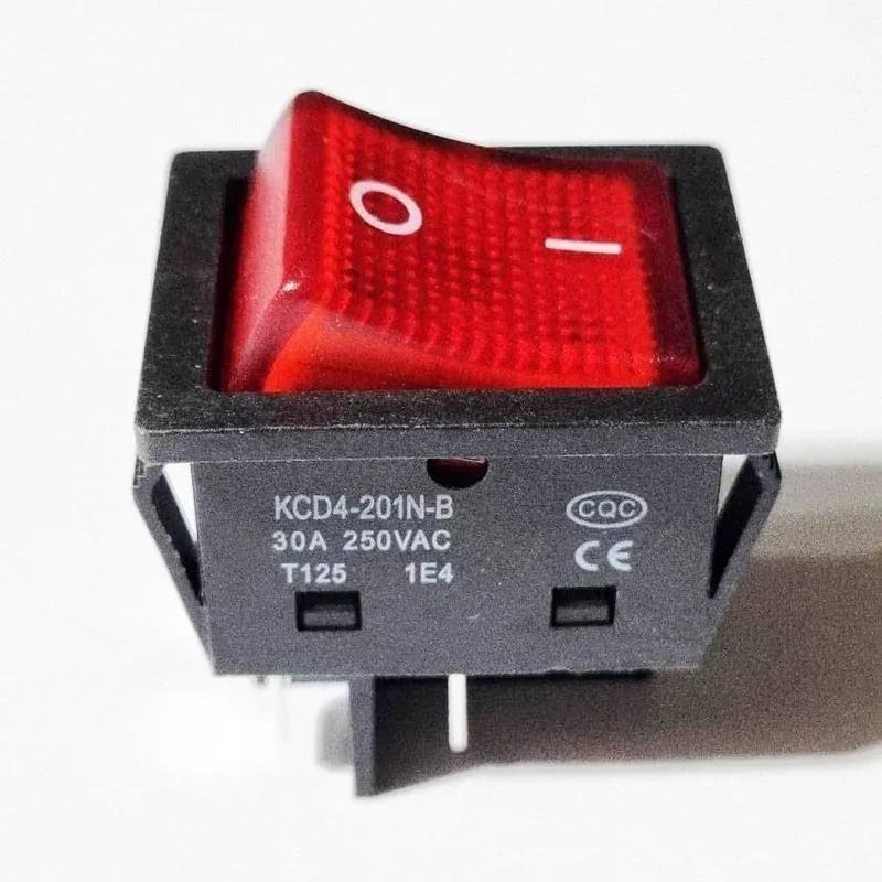 کلید صفر و یک پهن 30 آمپر بسته 4 عددی