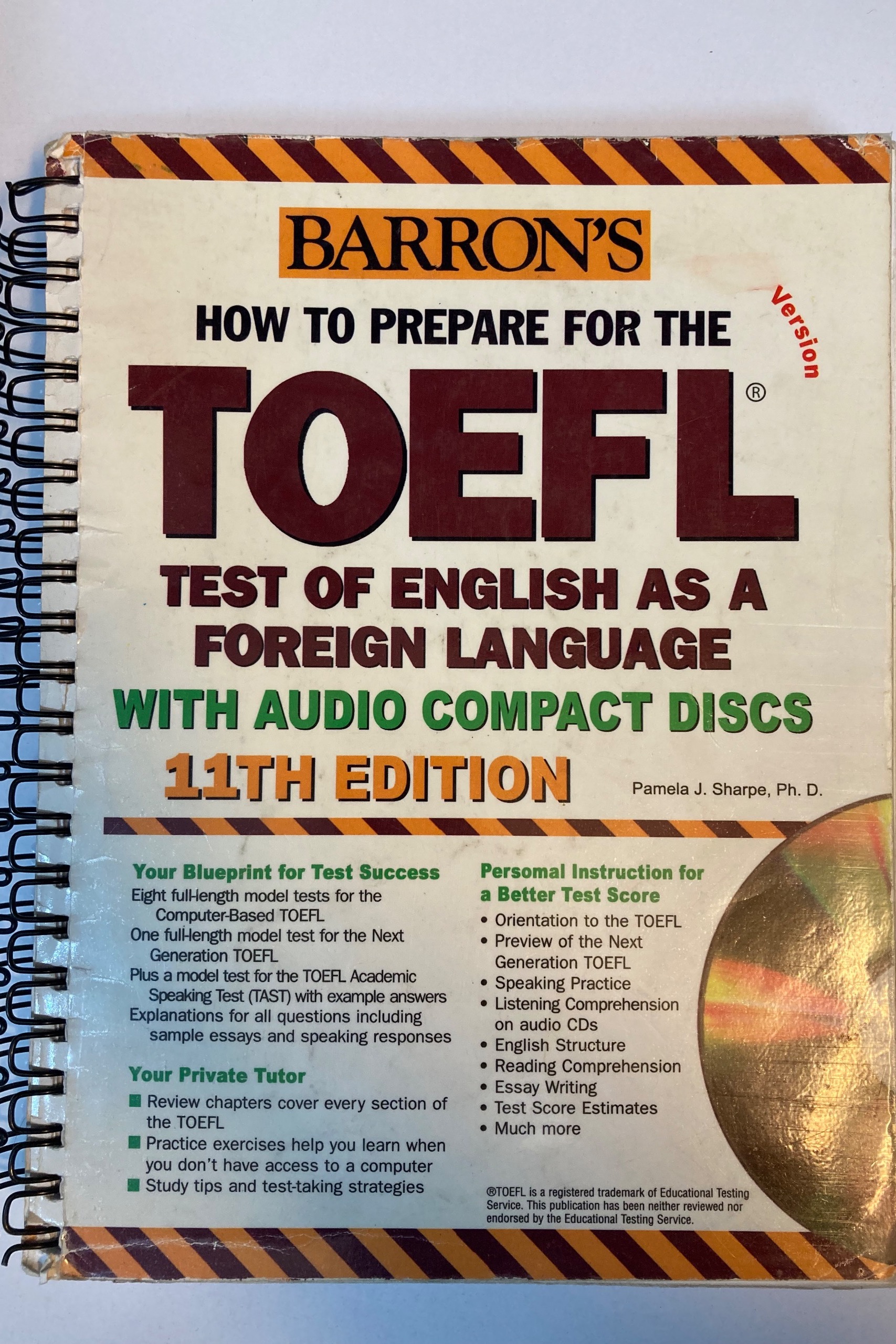 کتاب how to prepare for the TOEFL