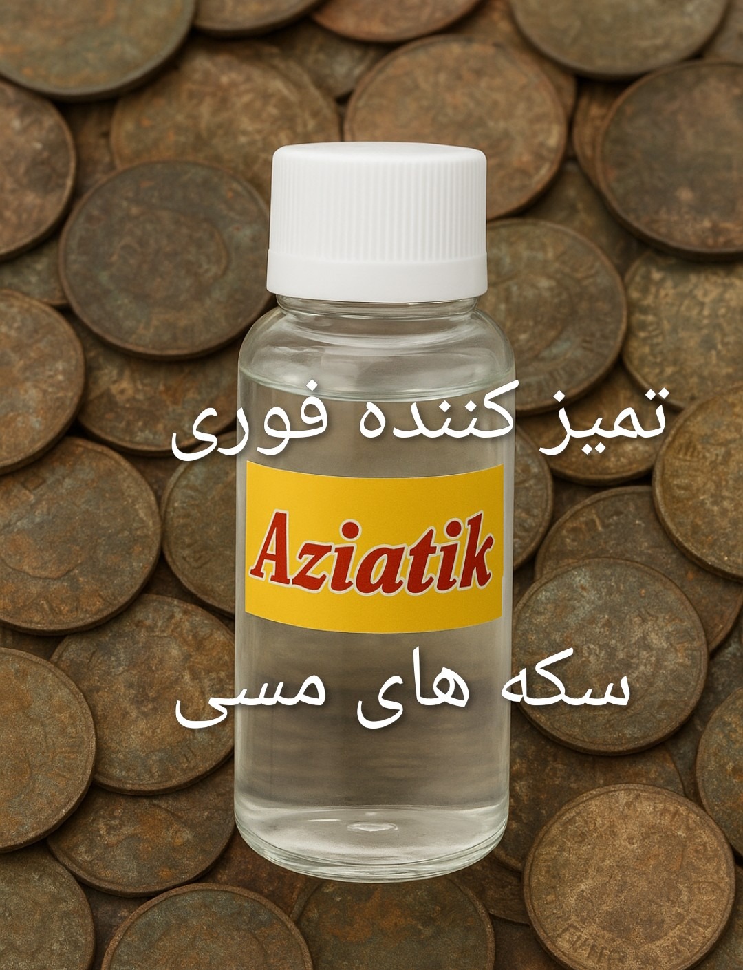 تمیز کننده فوری سکه مسی