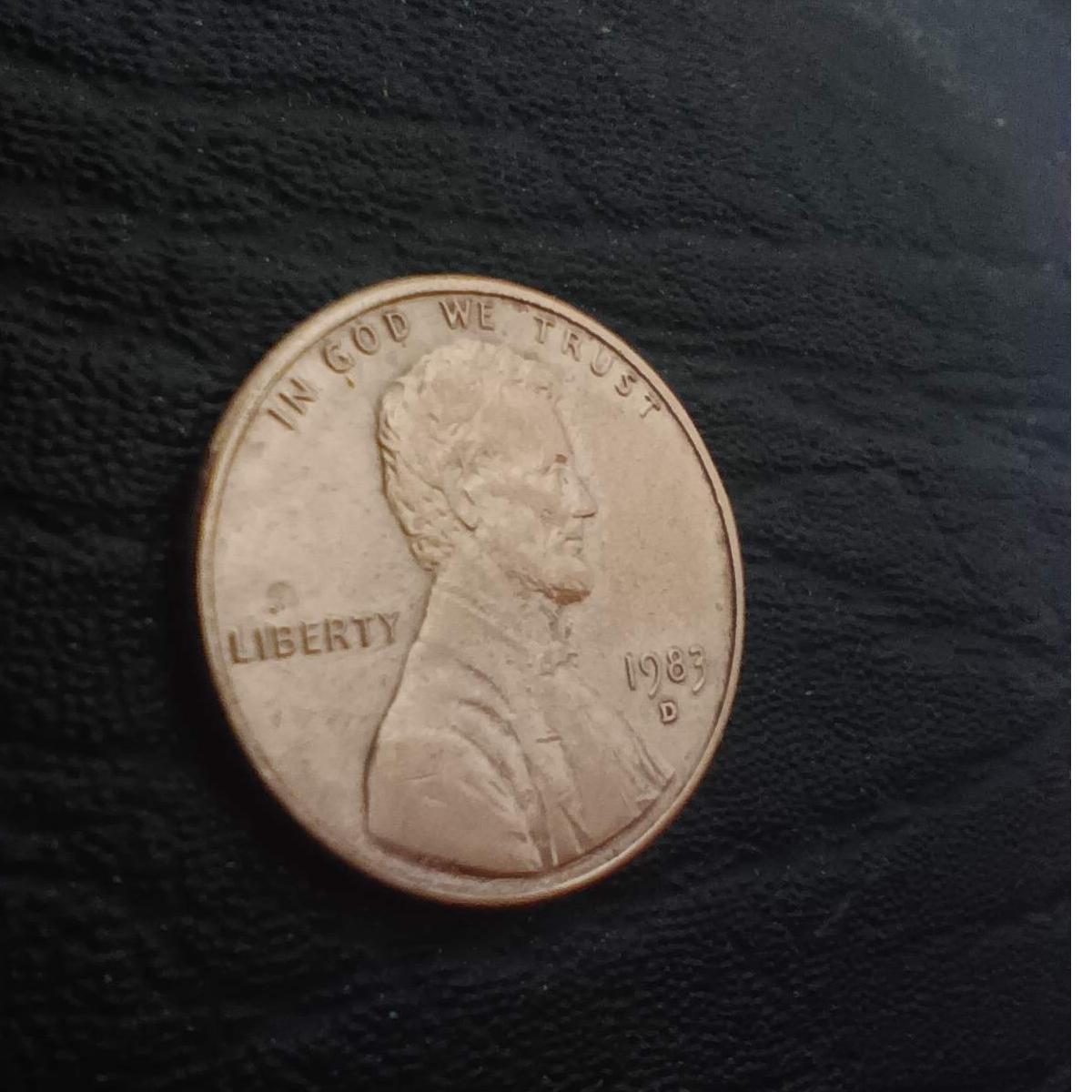 سکه خارجی اصلی 1 سنت آمریکا لینکلن