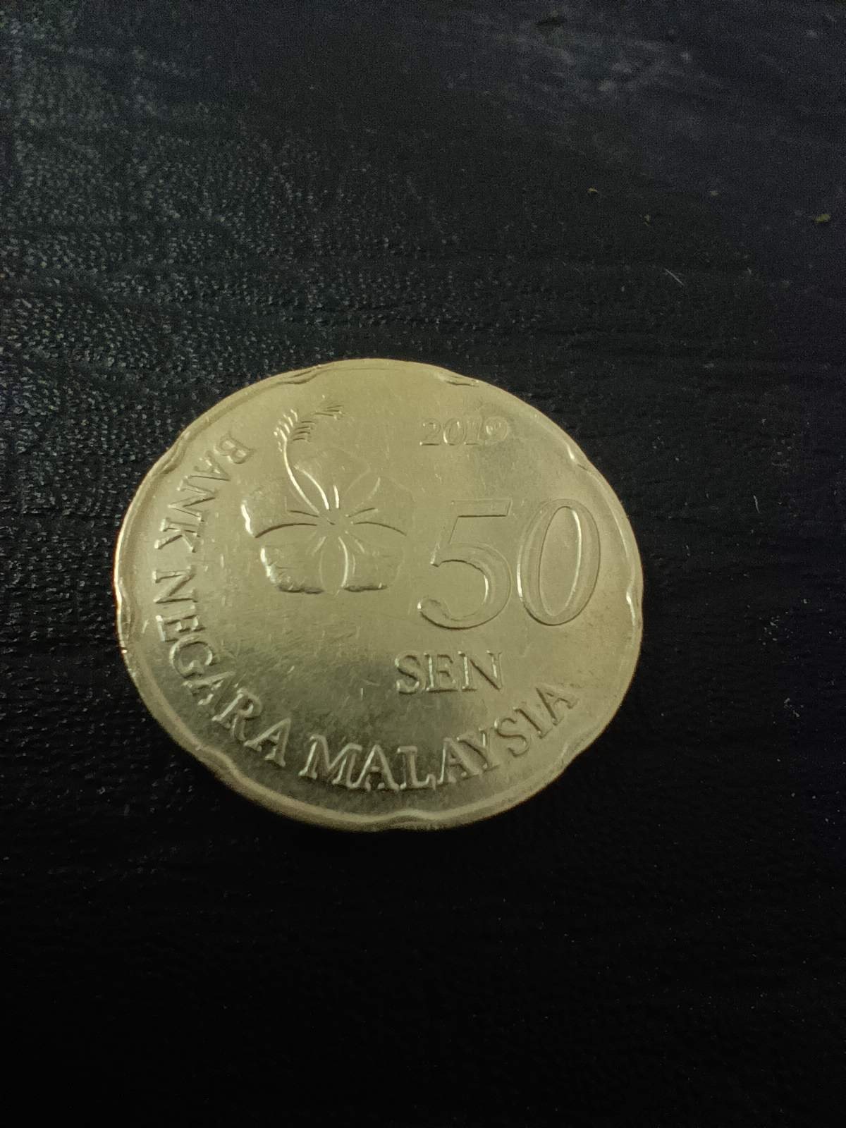 سکه خارجی اصلی نیم رینگیت مالزی
