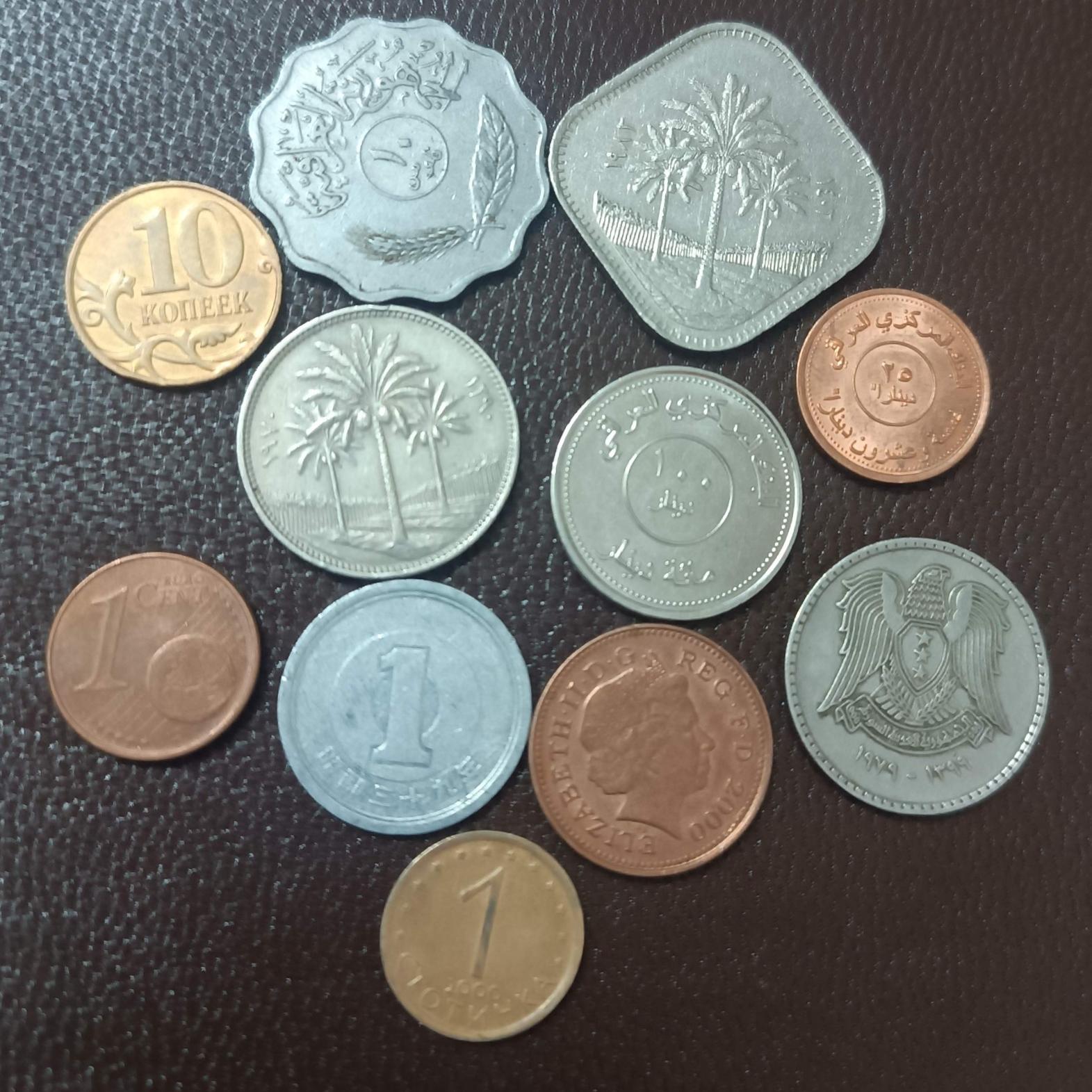 11 عدد سکه خارجی مطابق تصویر آیتم 2