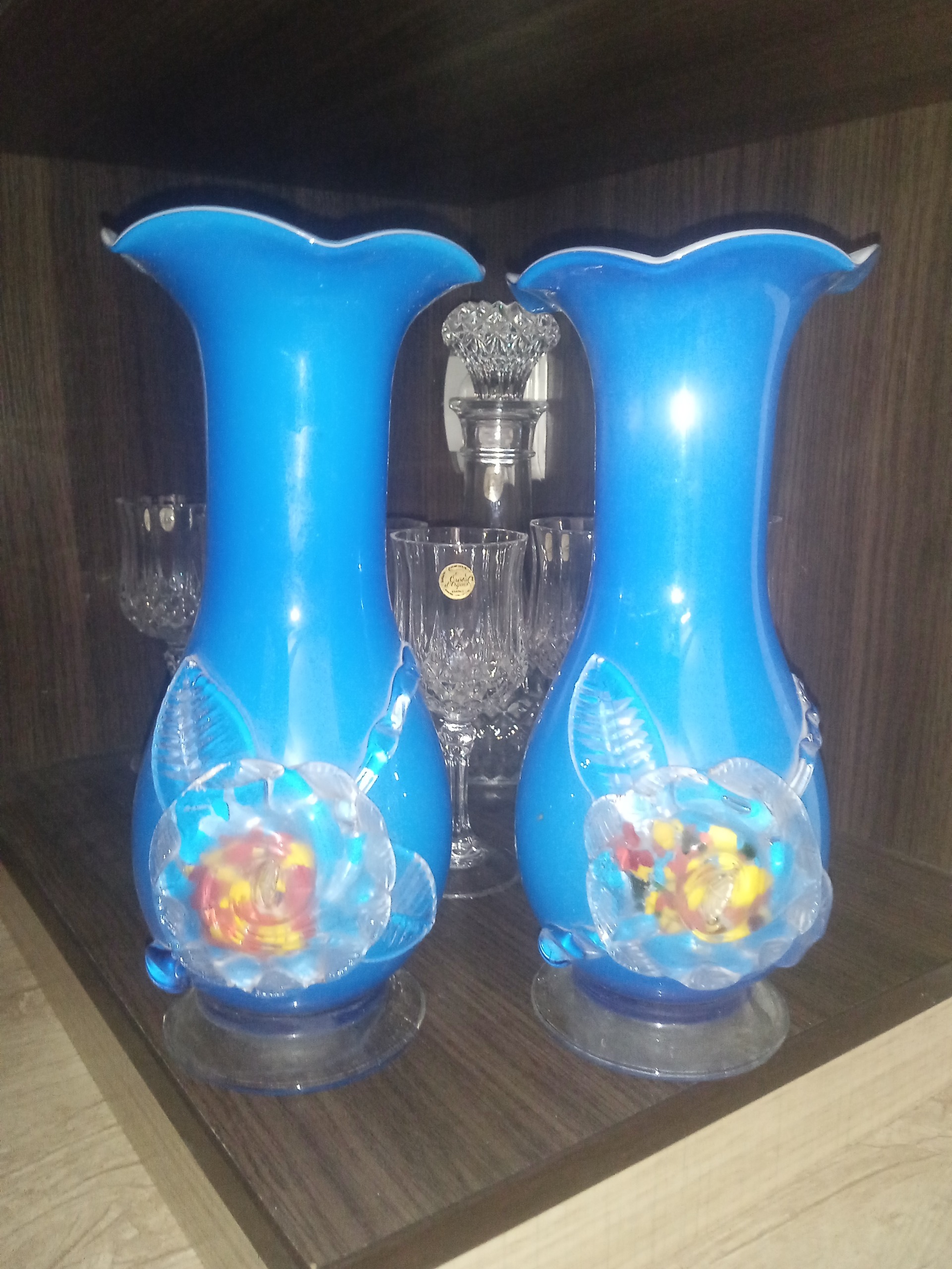 جفت گلدان قدیمی بغدادی بزرگترین اندازه