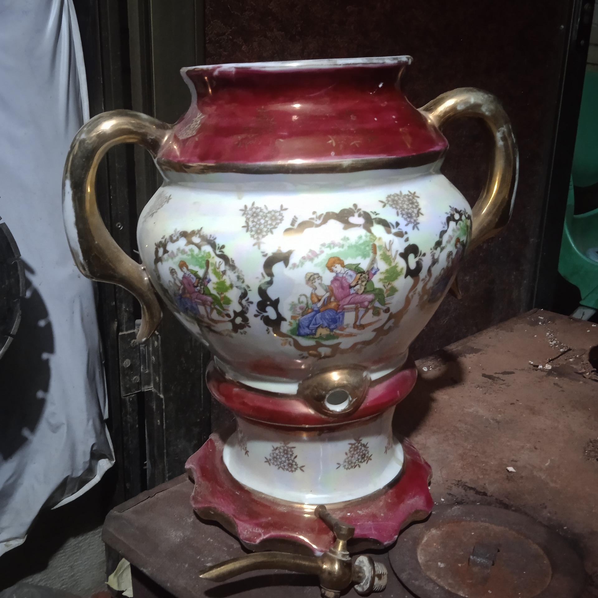 سماور برقی ژاپنی بزرگ دانسی کاربردی ازجنس چینی