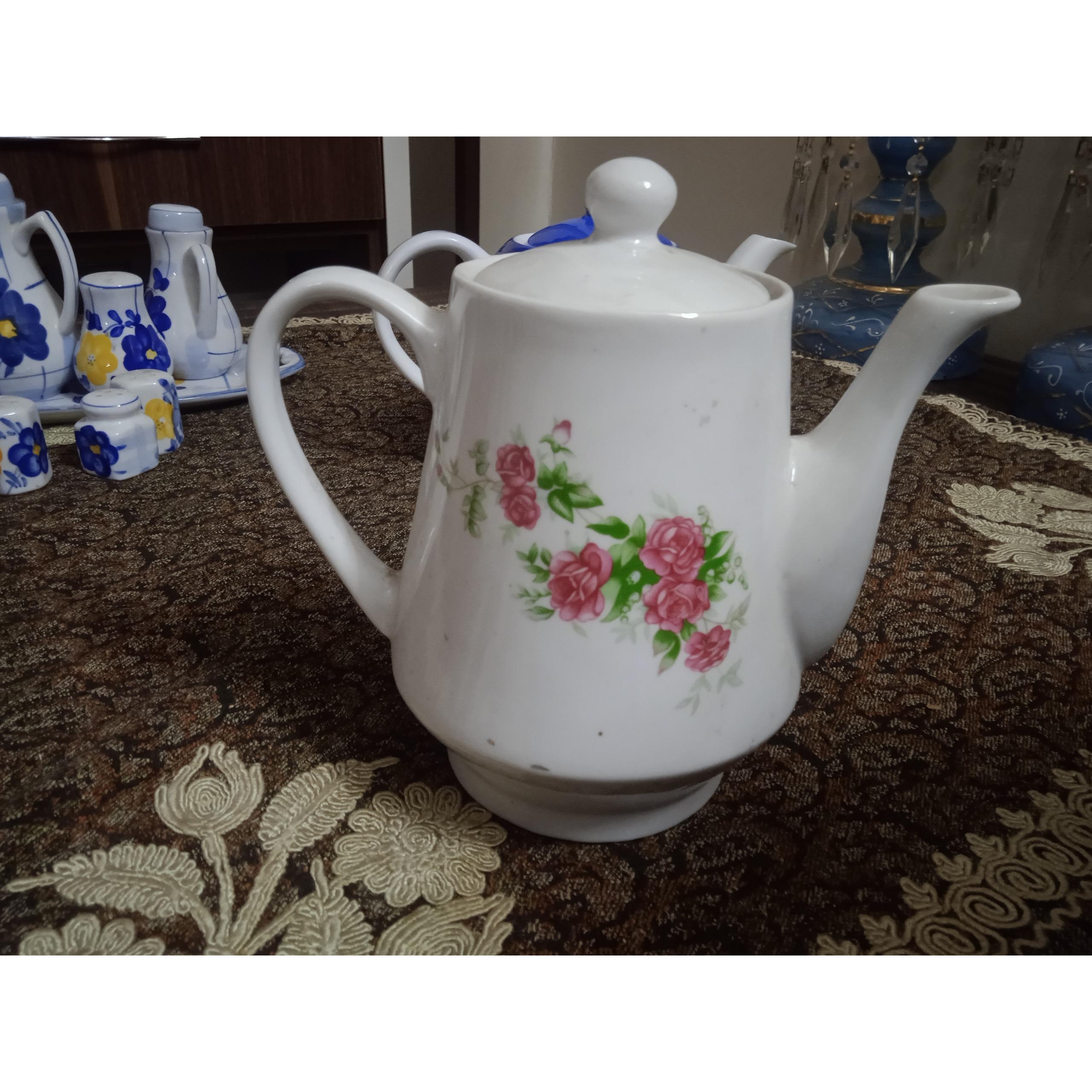 قوری برقی گل سرخی ساخت چین