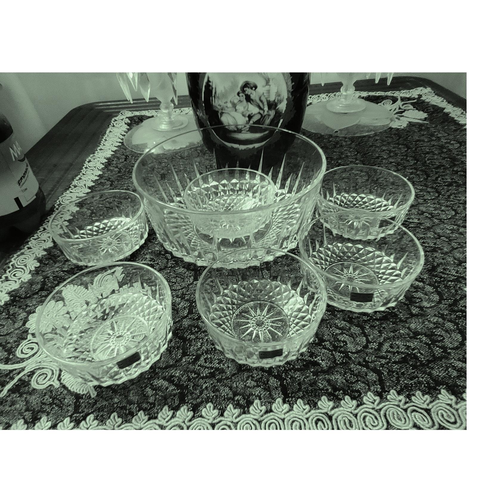 سرویس 7 پارچه اجیل خوری ارکروک فرانسه