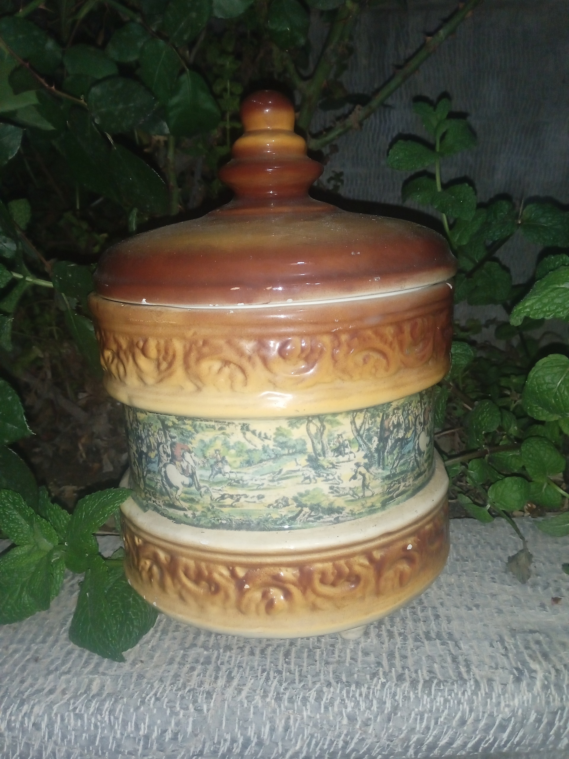 شکلات خوری در دار قدیمی ایتالیایی نقاشی دست