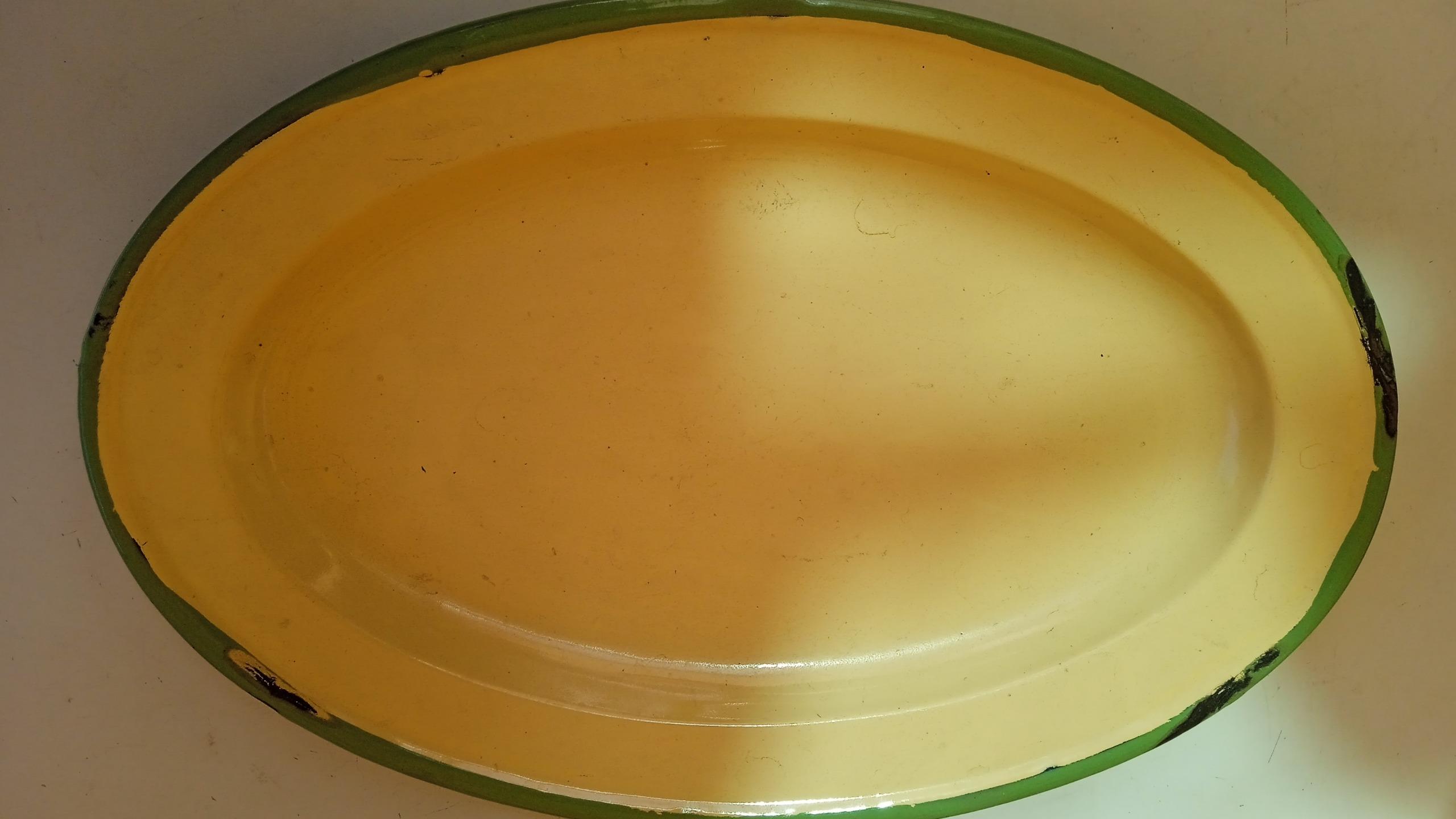 دیس بزرگ لعابی باکیفیت برابر تصویر