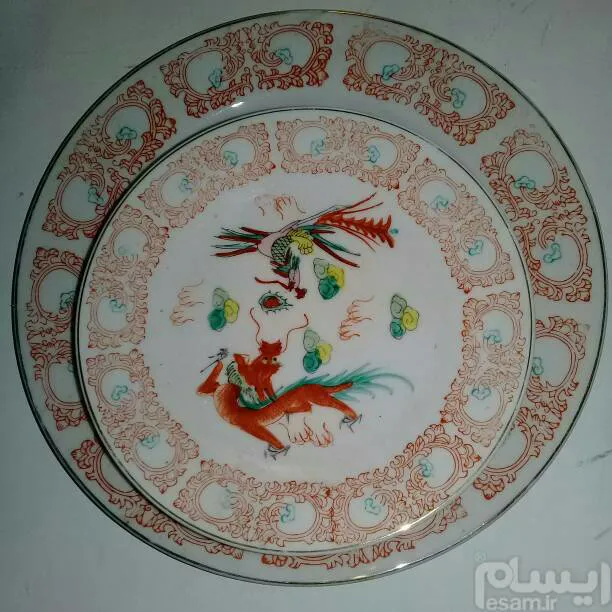 سرویس 7پارچه کیک خوری بسیارقدیمی وکمیاب