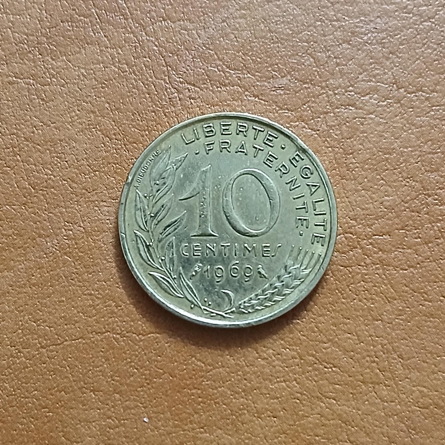 سکه 10 سنتیم فرانسه