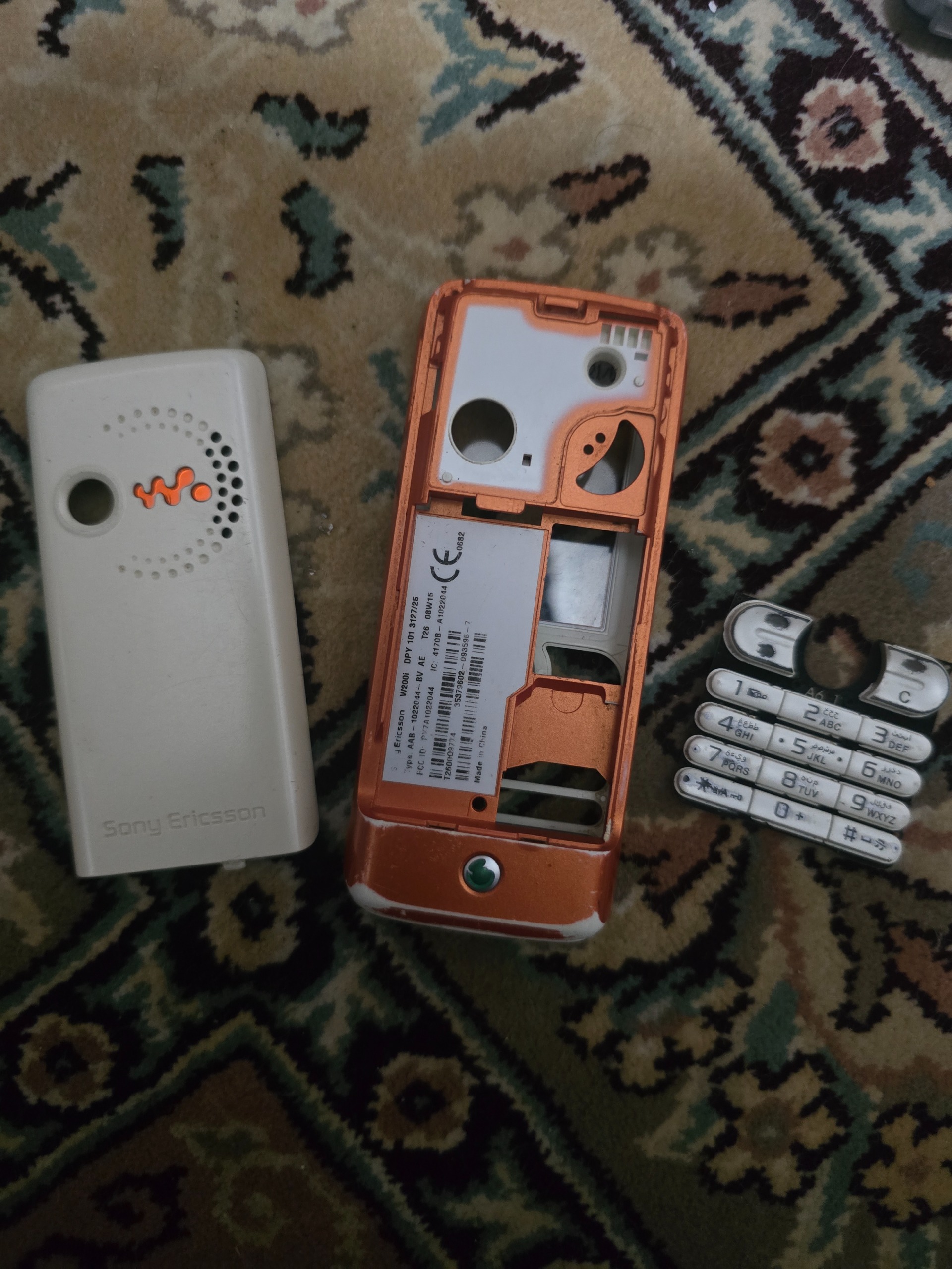 قاب فابریکی سونی اریکسون مدل w200