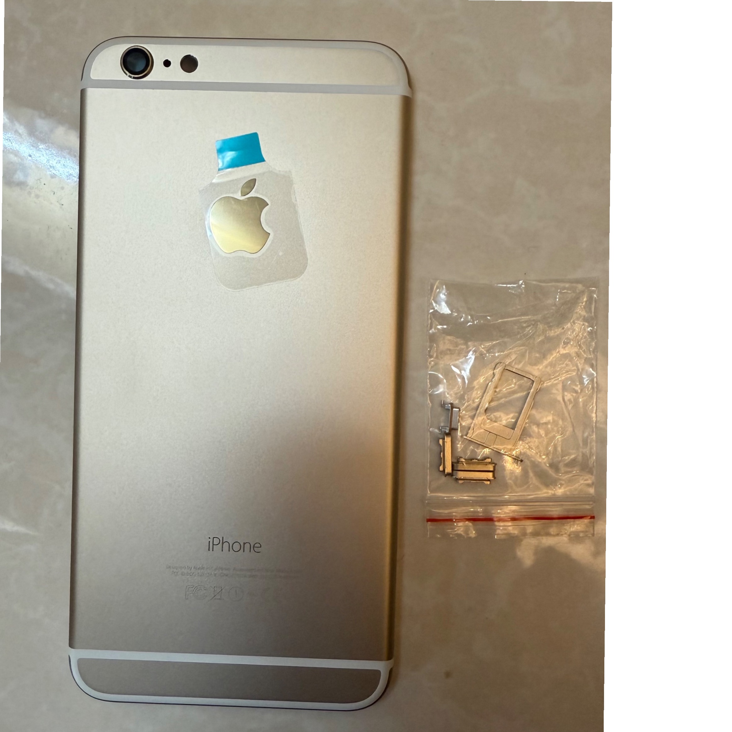 قاب اورجینال ایفون 6plus گلد