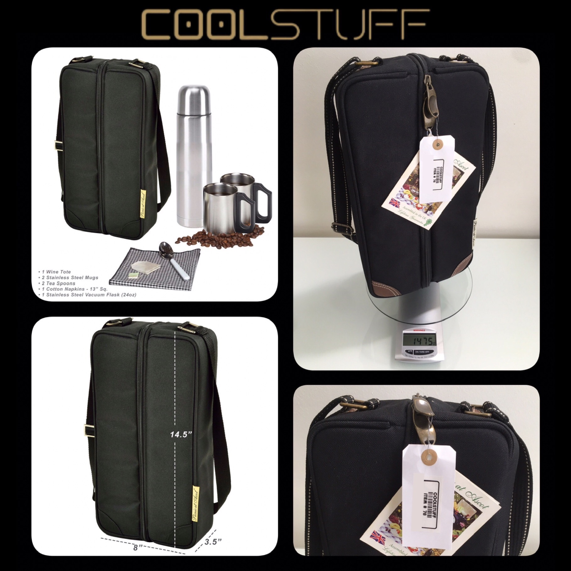 PICNIC AT ASCOT سرویس چای دونفره مسافرتی - انگلیس