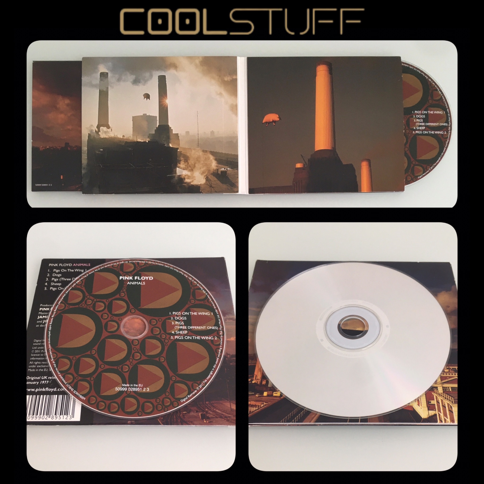 PINK FLOYD سی دی صوتی آلبوم ANIMALS -بدون خط و خش