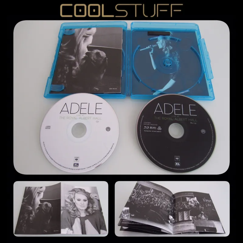 ADELE بلو رِی تصویری و سی دی صوتی کنسرت لندن