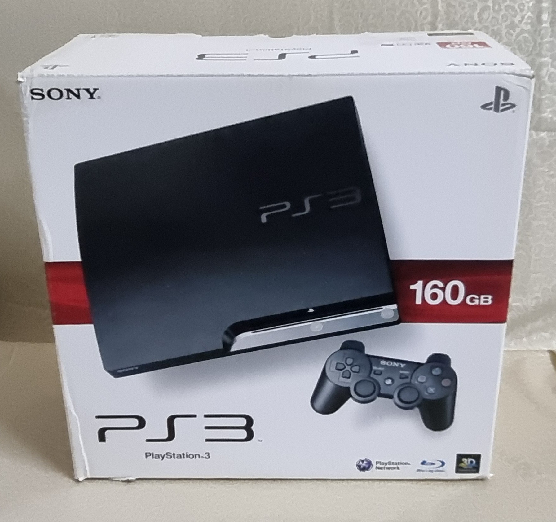 کارتن پلی استیشن 3 160 گیگ
