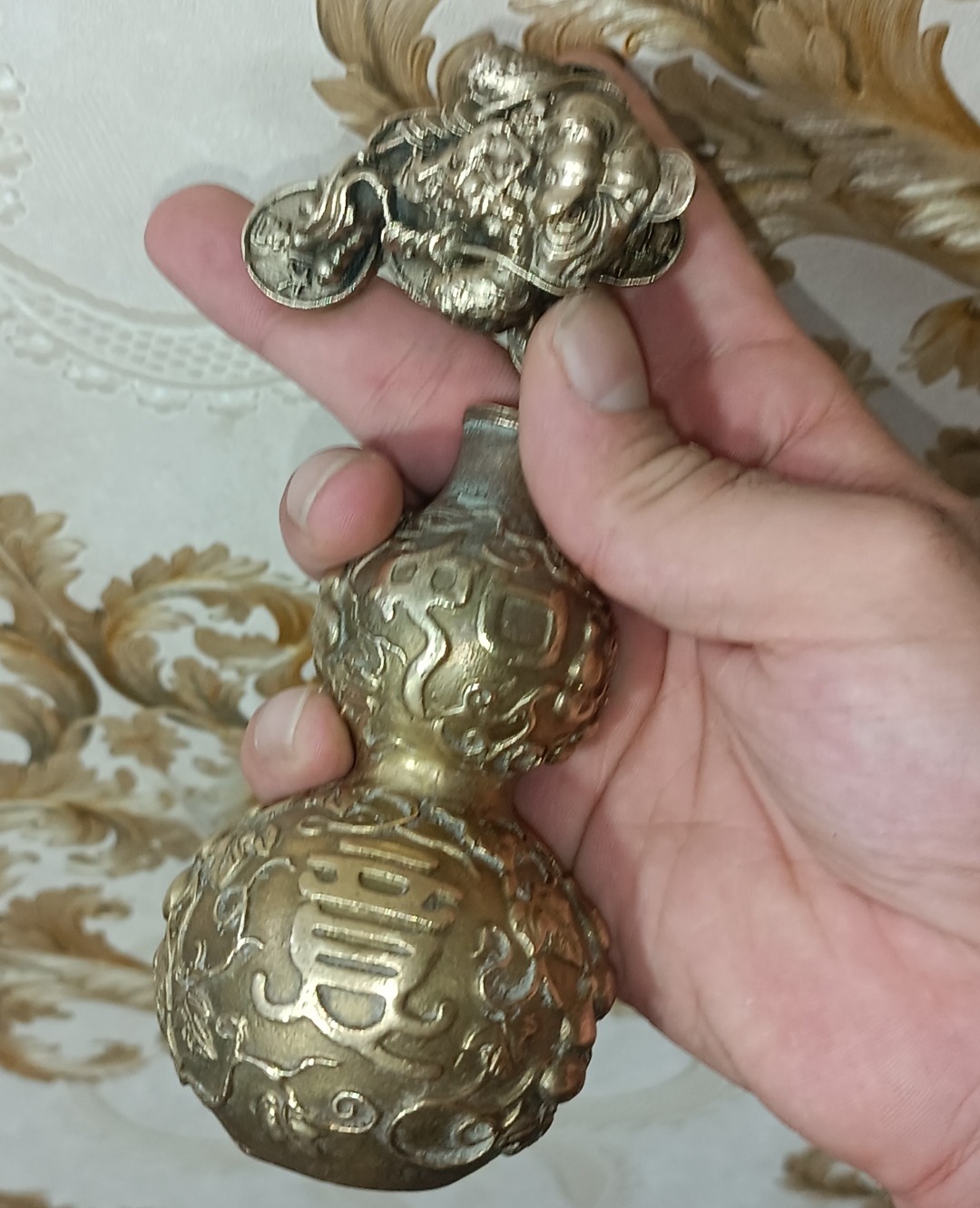 دوتکه مجسمه برنزی قدیمی تایلندی