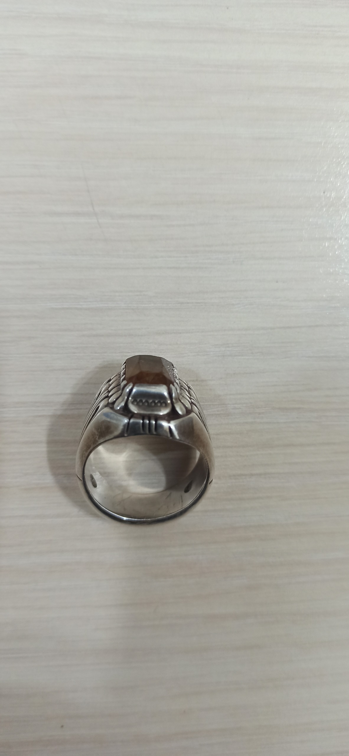 انگشتر نقره دست ساز الکساندریت