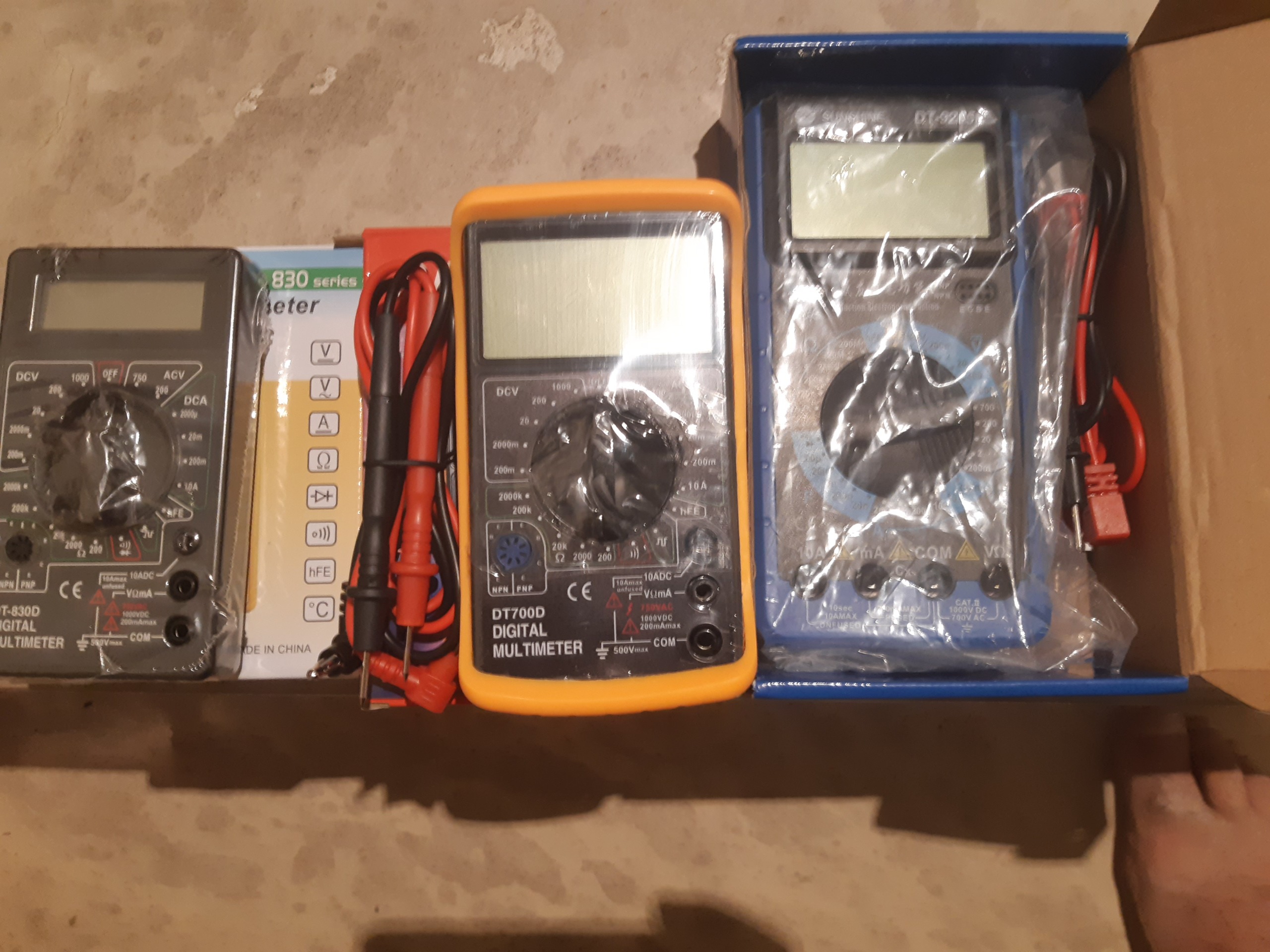 مولتی متر و ماژول پاور