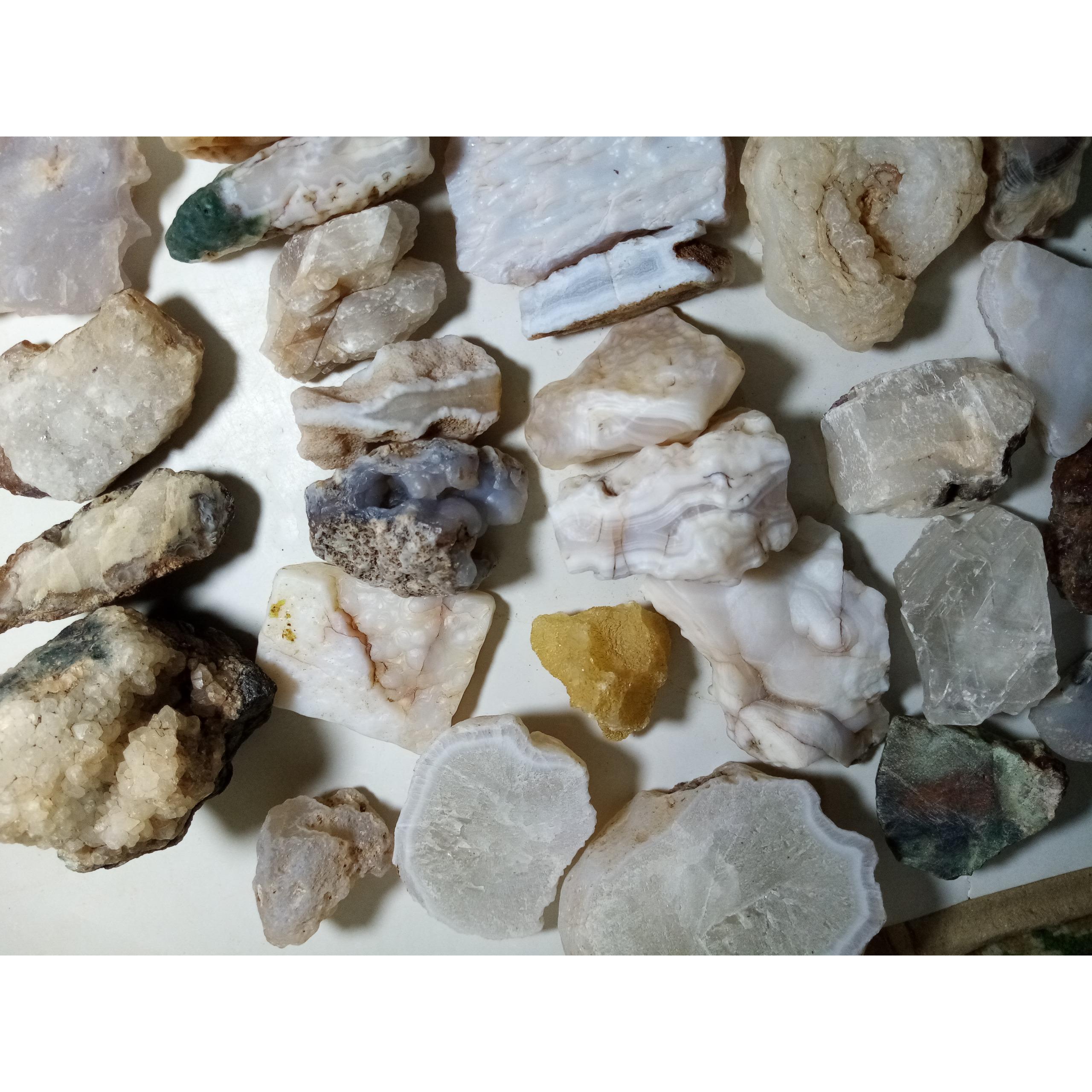پک 30تایی عقیق، ژعود، کوارتز، کلسیت، کد5