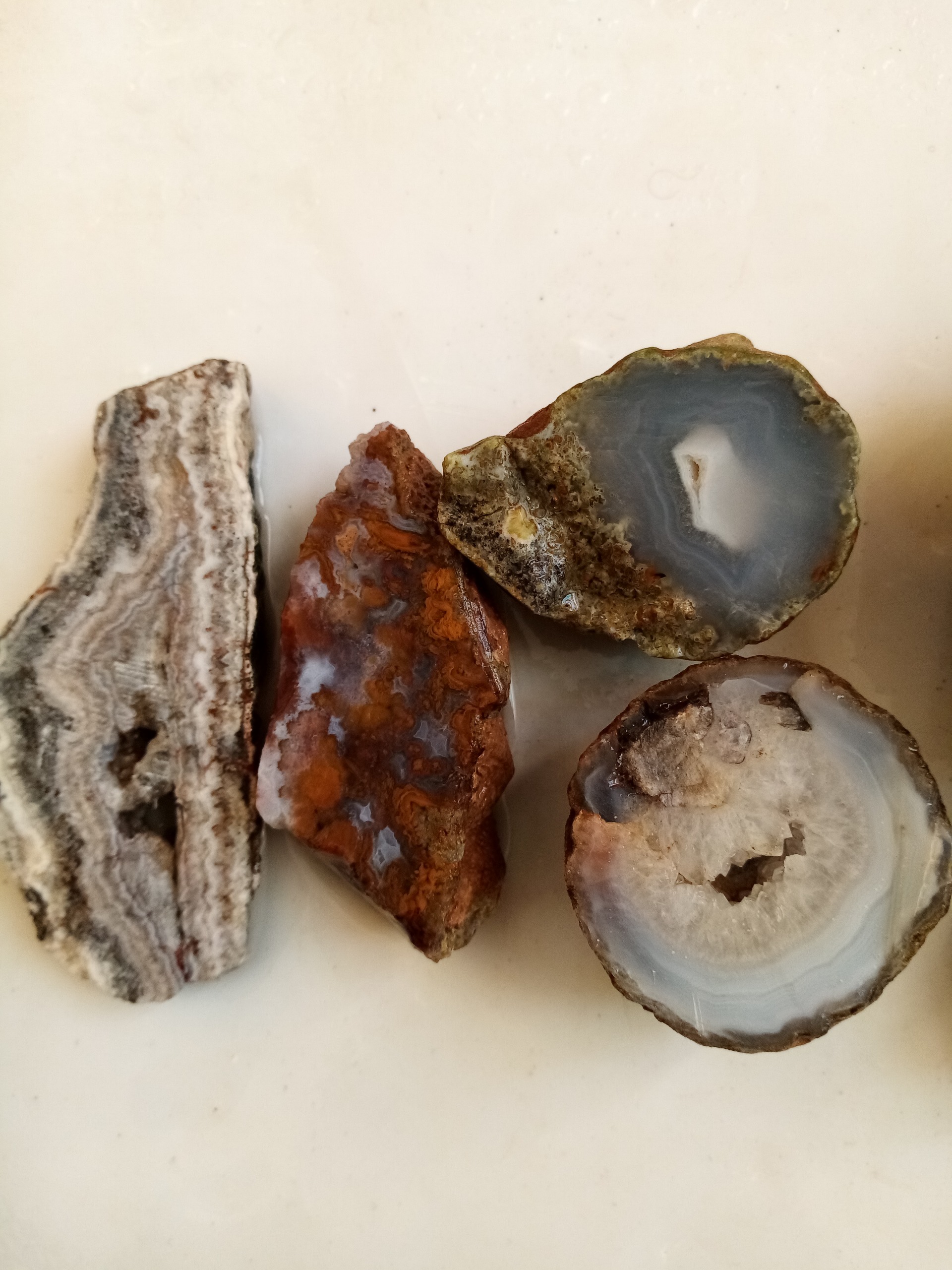 پک 8عددی عقیق سلیمانی مخلوط کد128