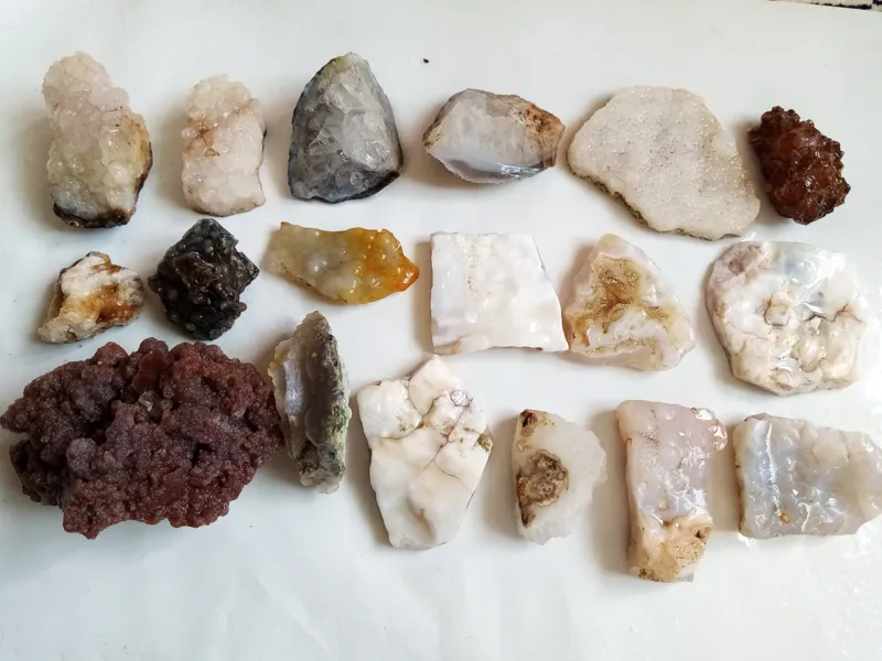 پک18عددی تاولی,, کلسیت،، کوارتز،، کد 55