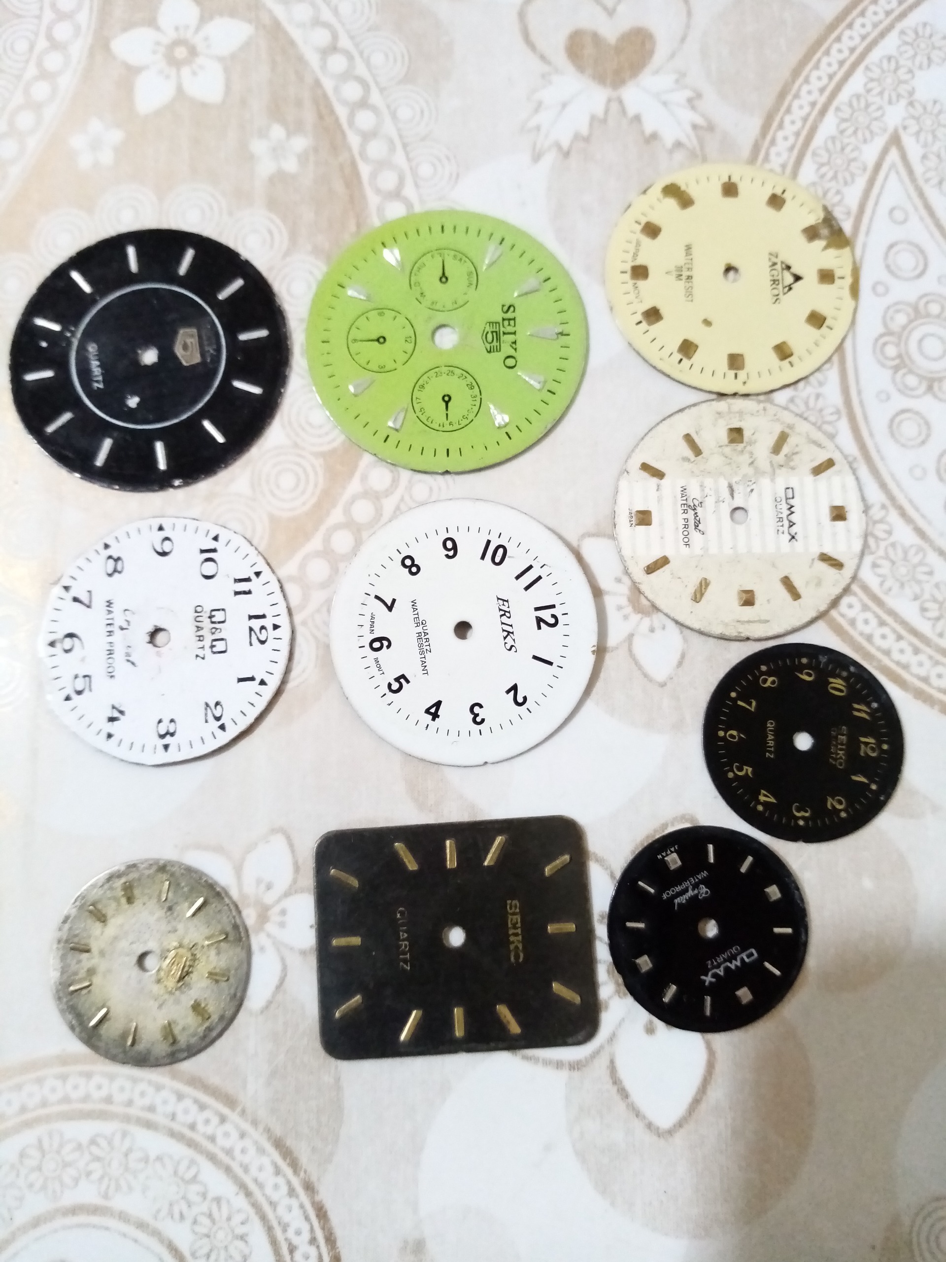 10عددصفحه ساعت مچی